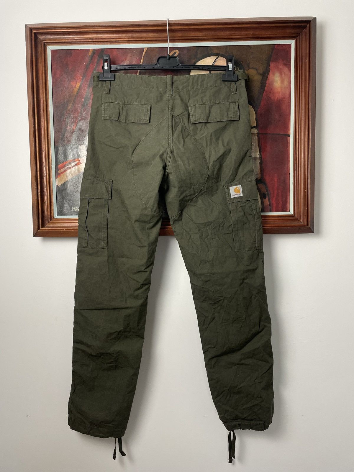Carhartt Aviation Cargo Pant Olive Vintage Workwear Y2k Hype