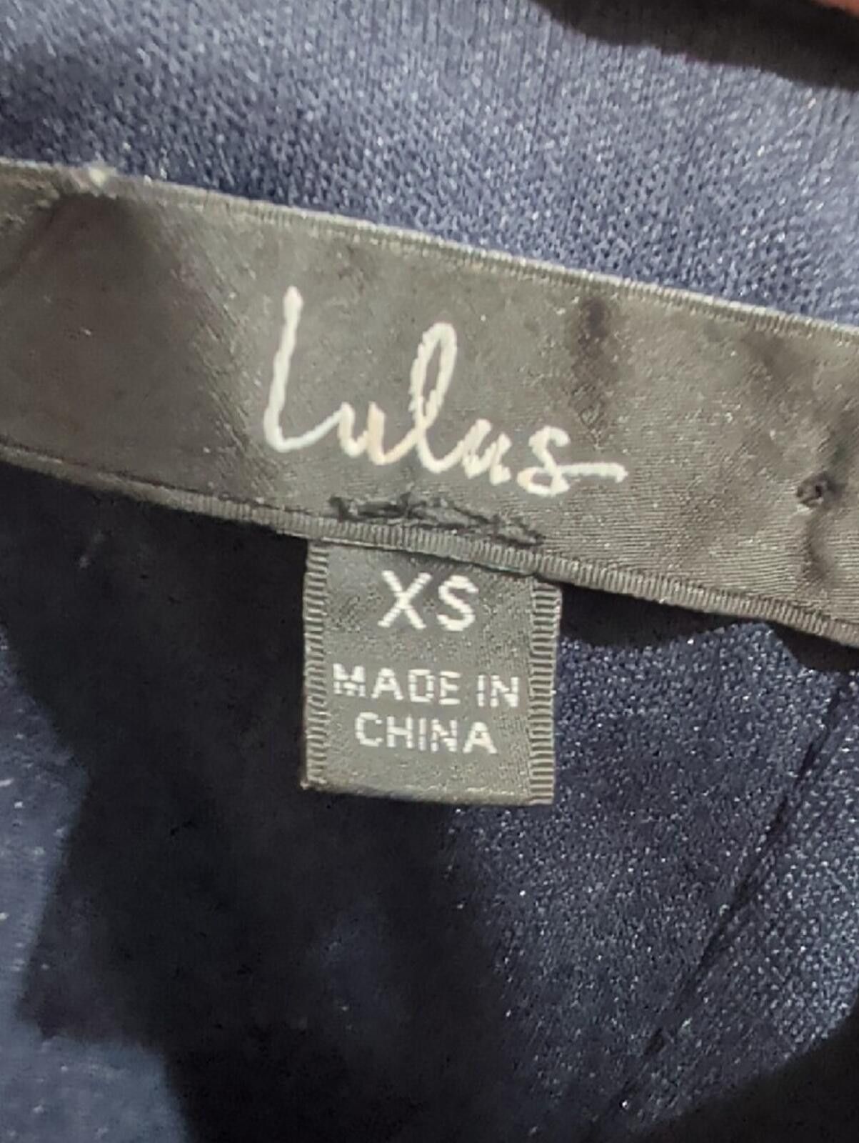 Lulus Lulu's Navy Blue Women's Top Size XS / US 0-2 / IT 36-38 - 7 Thumbnail