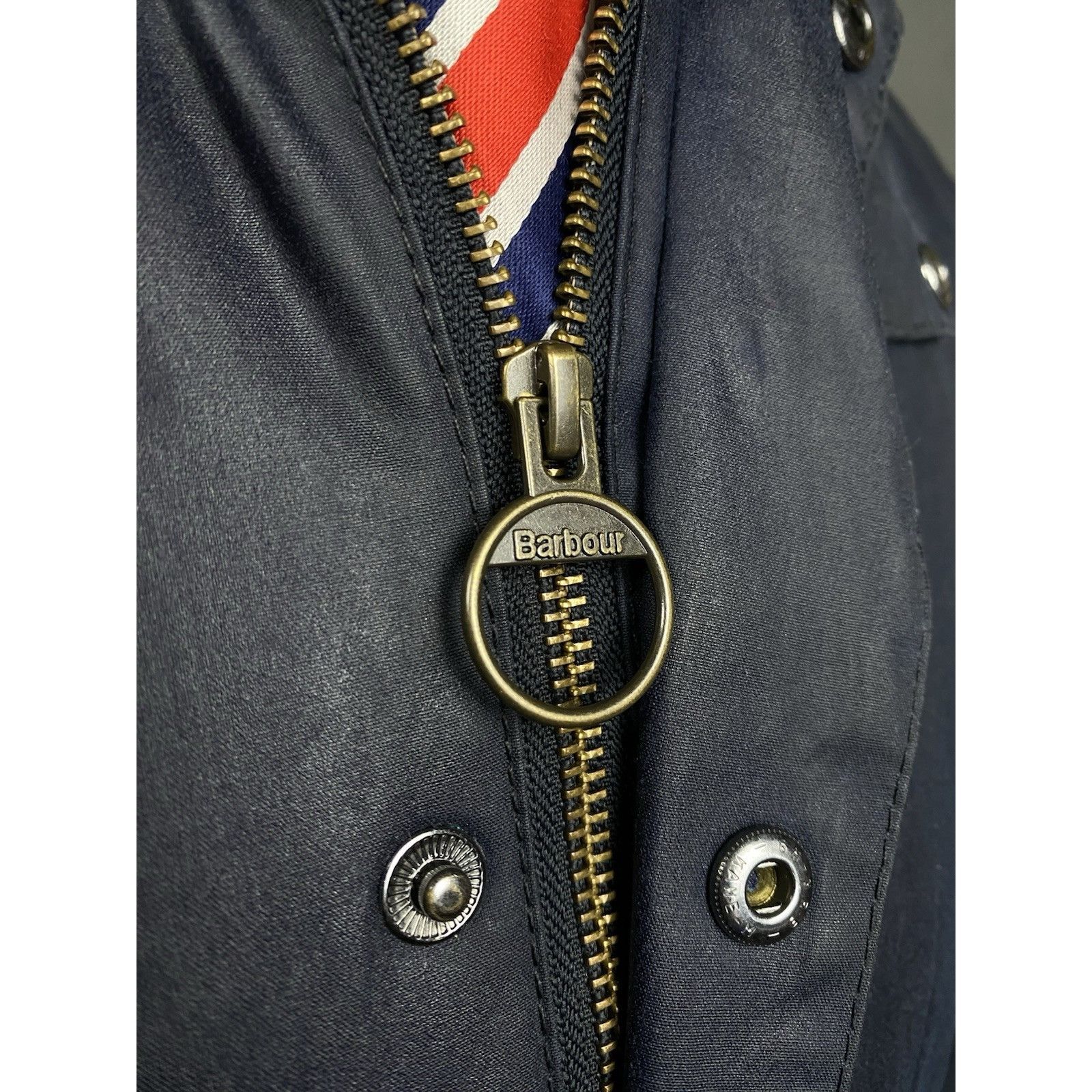 Barbour Barbour x John Lewis Ashbyton Blue Waxed Motorcycle Multipoc Size US M / EU 48-50 / 2 - 11 Thumbnail