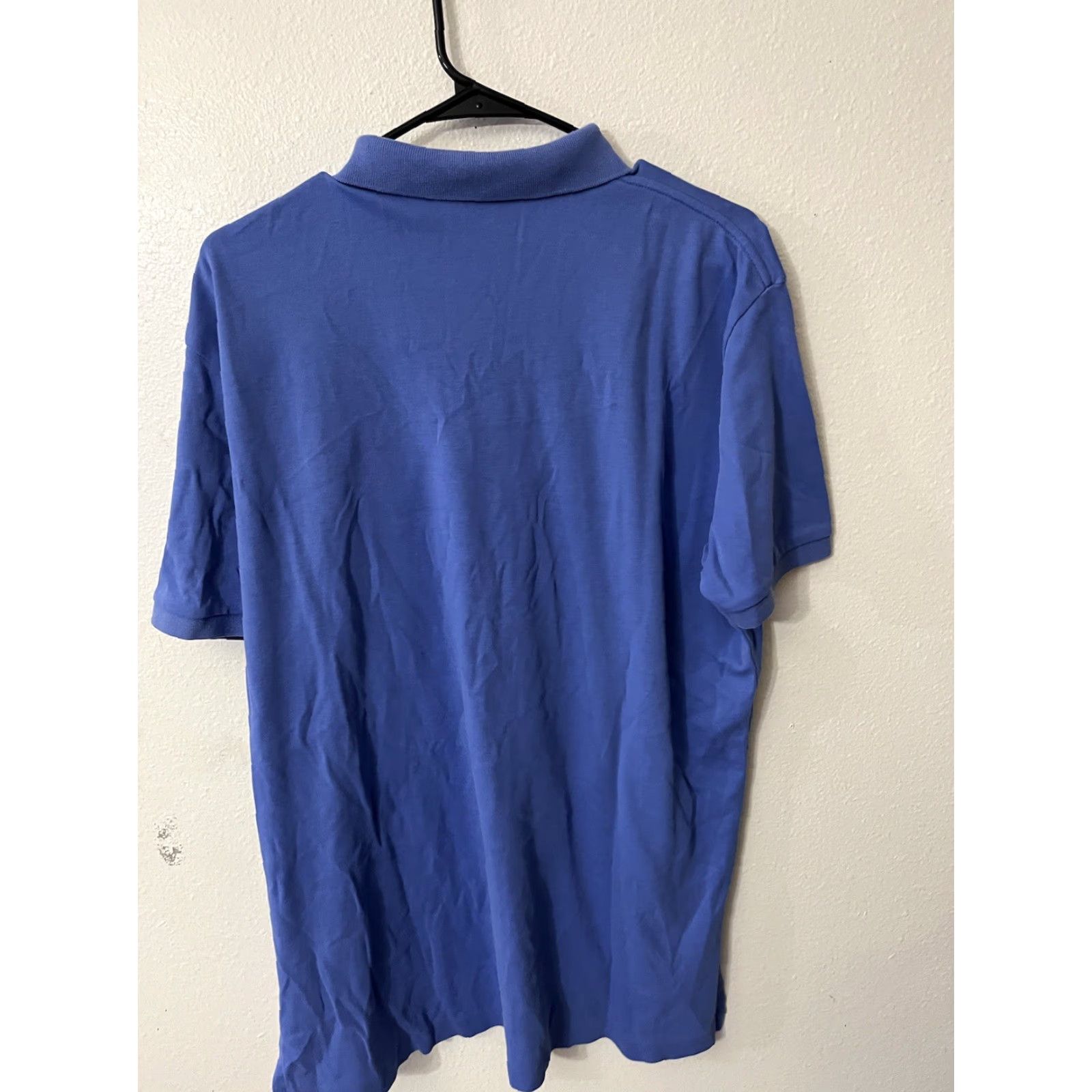 Polo Ralph Lauren Polo Ralph Lauren Polo Shirt Blue Solid Pony Logo Large Mens Adult Large Blue 90s Classic Logo Shirt Men's Polo Size US L / EU 52-54 / 3 - 2 Thumbnail