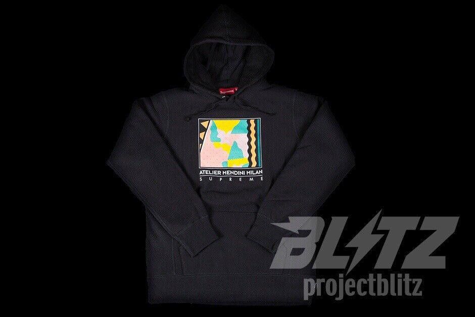 Supreme SS16 SUPREME MENDINI ATELIER MILAN HOODED SWEATSHIRT HOODIE Size US M / EU 48-50 / 2 - 2 Thumbnail