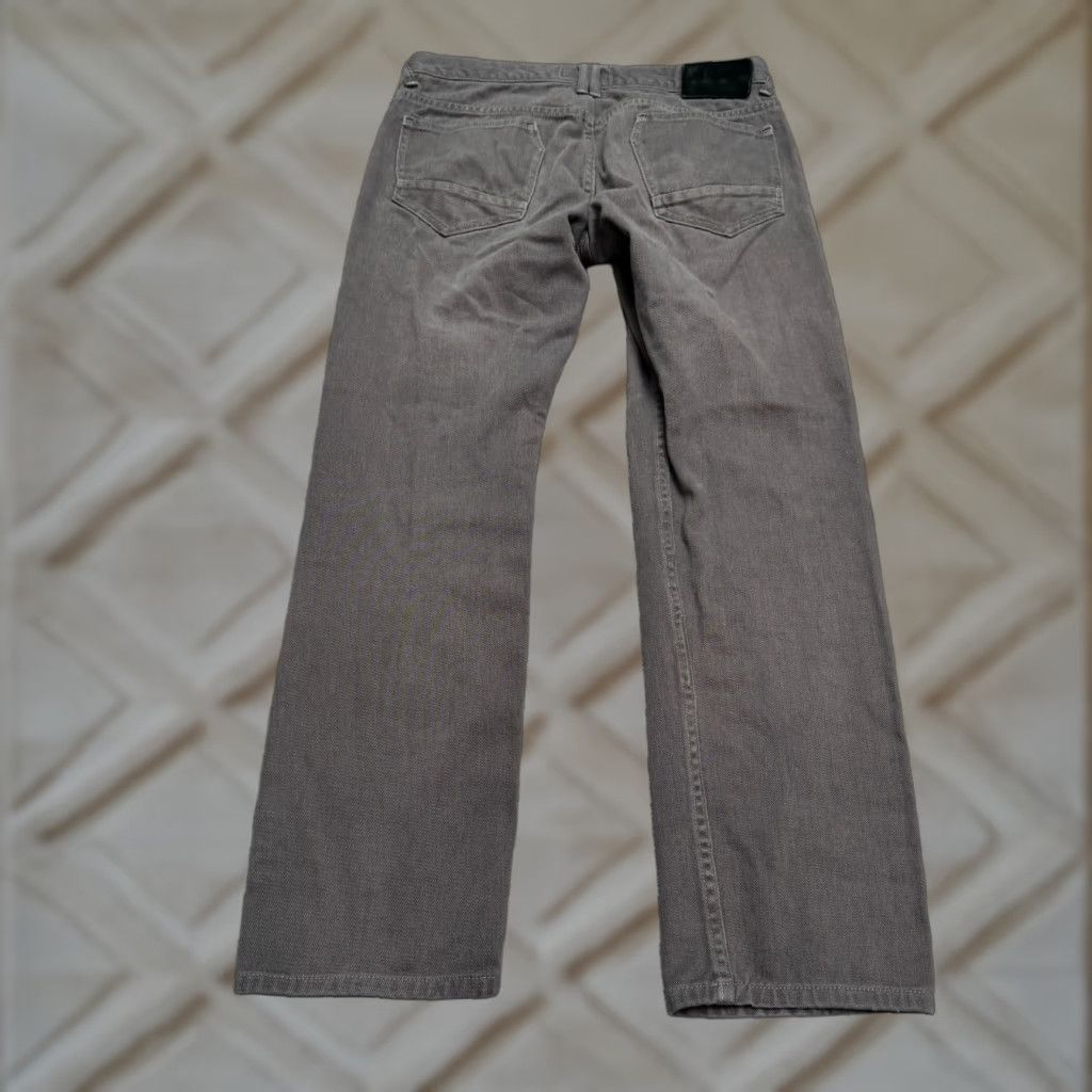 Vintage Betabrand Pants Mens 32 Gray Cotton 5-Pocket Design Straight Leg Khakis Vintage No Size US 32 / EU 48 - 1 Thumbnail