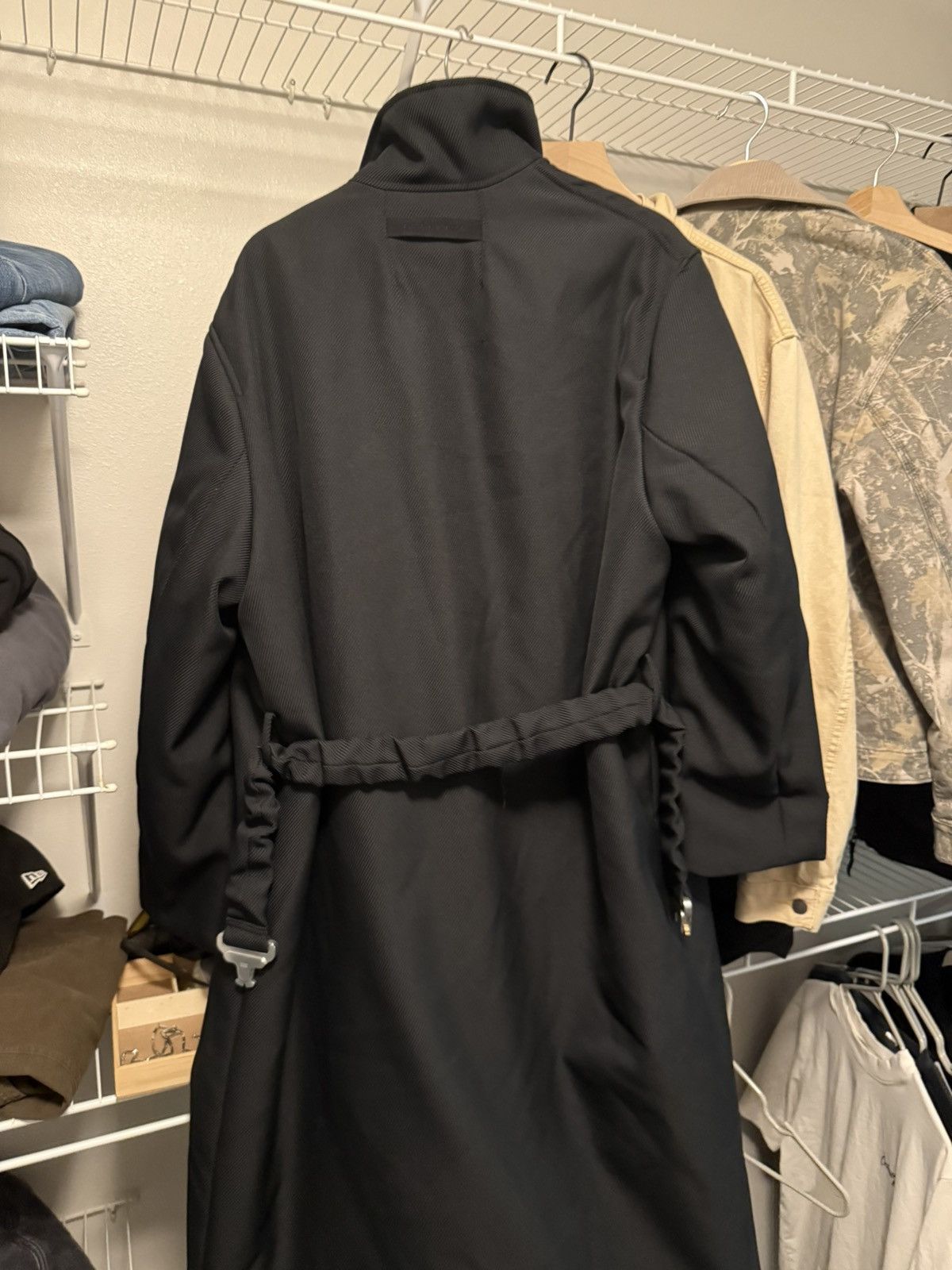 1017 ALYX 9SM × Alyx 1017 ALY X 9SM Belted Zip-up Midi Oversized Coat Size US L / EU 52-54 / 3 - 5 Thumbnail