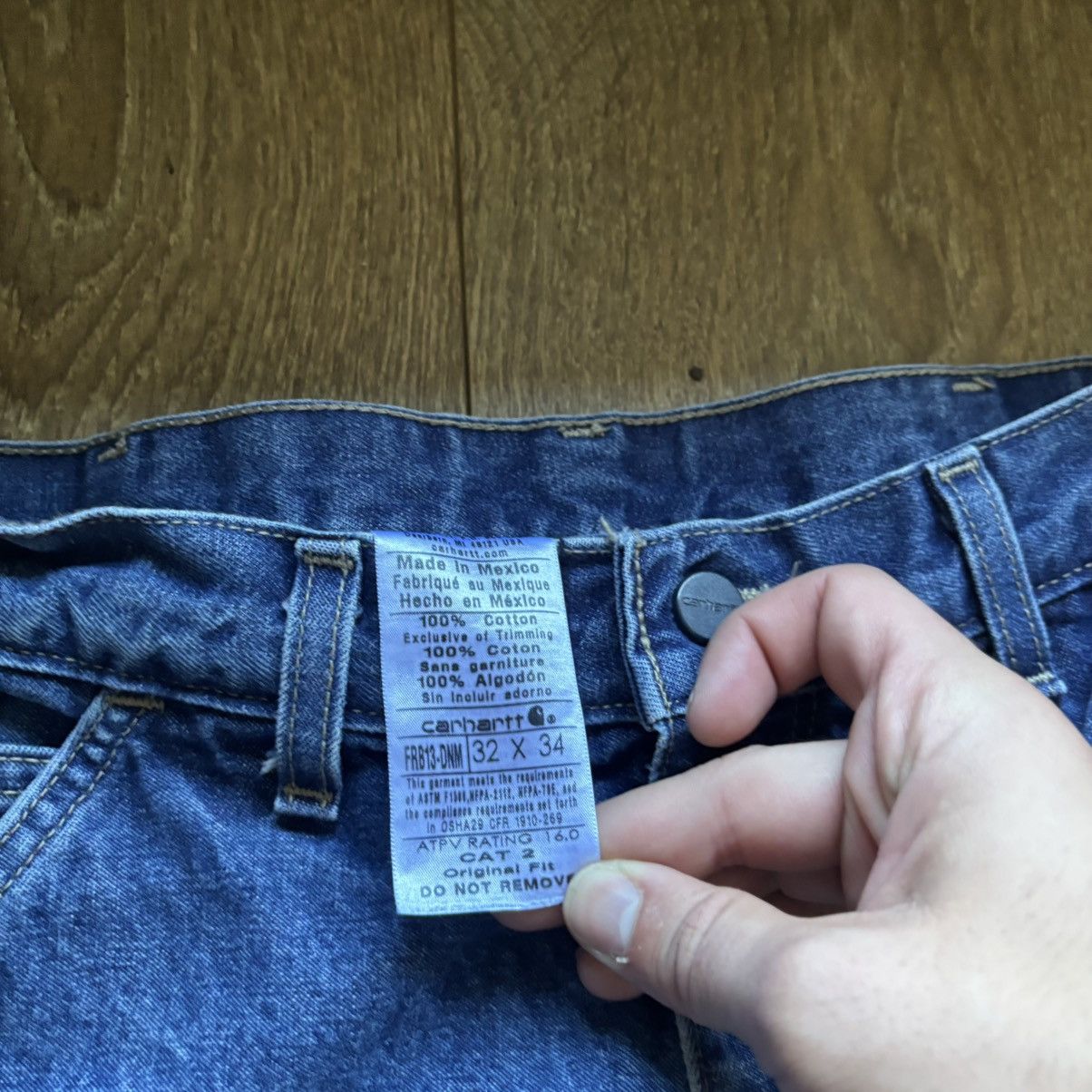 Carhartt Carhartt Loose Fit Carpenter Denim Size US 32 / EU 48 - 4 Thumbnail