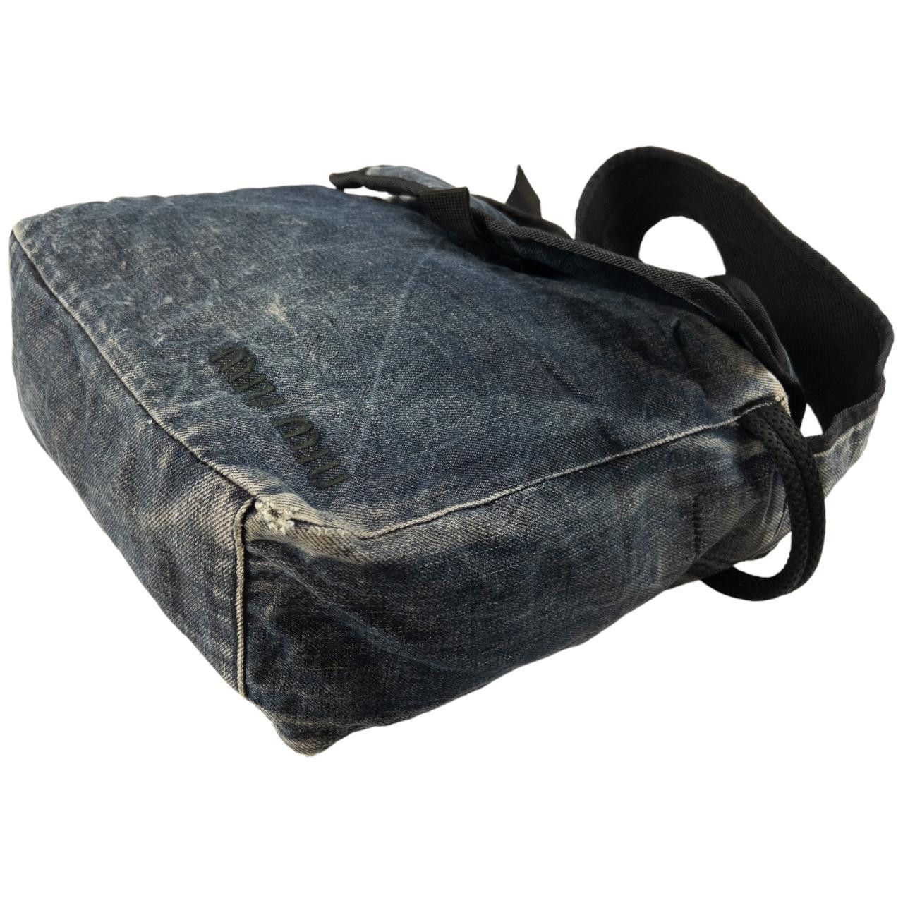 Miu Miu Vintage Miu Miu Denim Crossbody Bag Size ONE SIZE - 8 Thumbnail