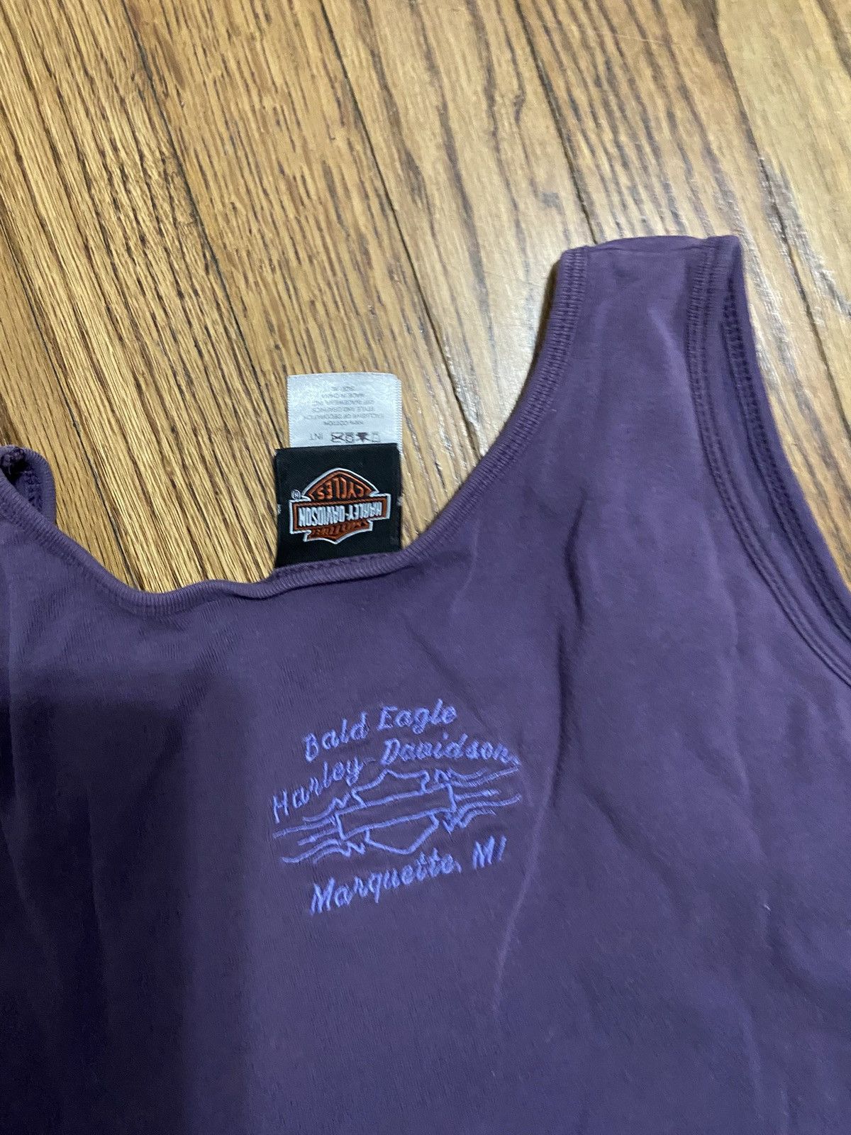 Harley Davidson Vintage harley Davidson tank top Size XL / US 12-14 / IT 48-50 - 4 Thumbnail