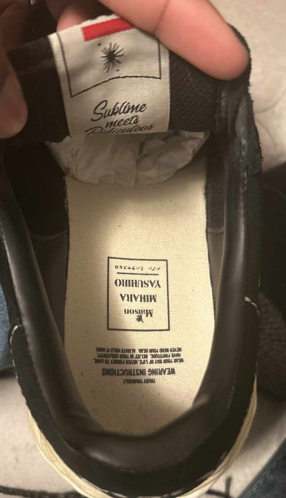 Designer × Maison MIHARA YASUHIRO maison mihara yasuhiro blakey sneaker Size US 5 / EU 37 - 7 Thumbnail