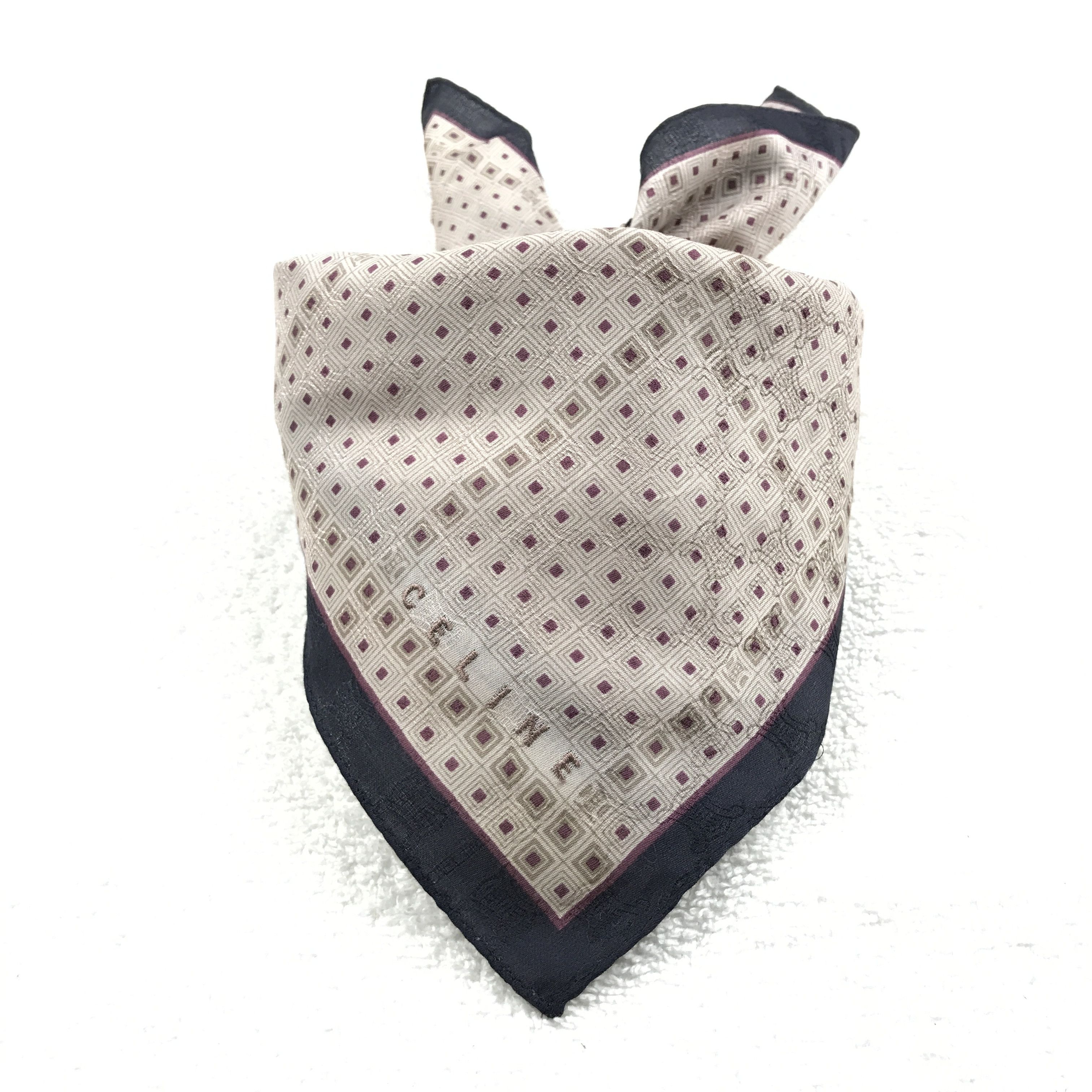 Celine × Vintage Vintage Celine Bandana Neckerchief Handkerchief Size ONE SIZE - 4 Thumbnail