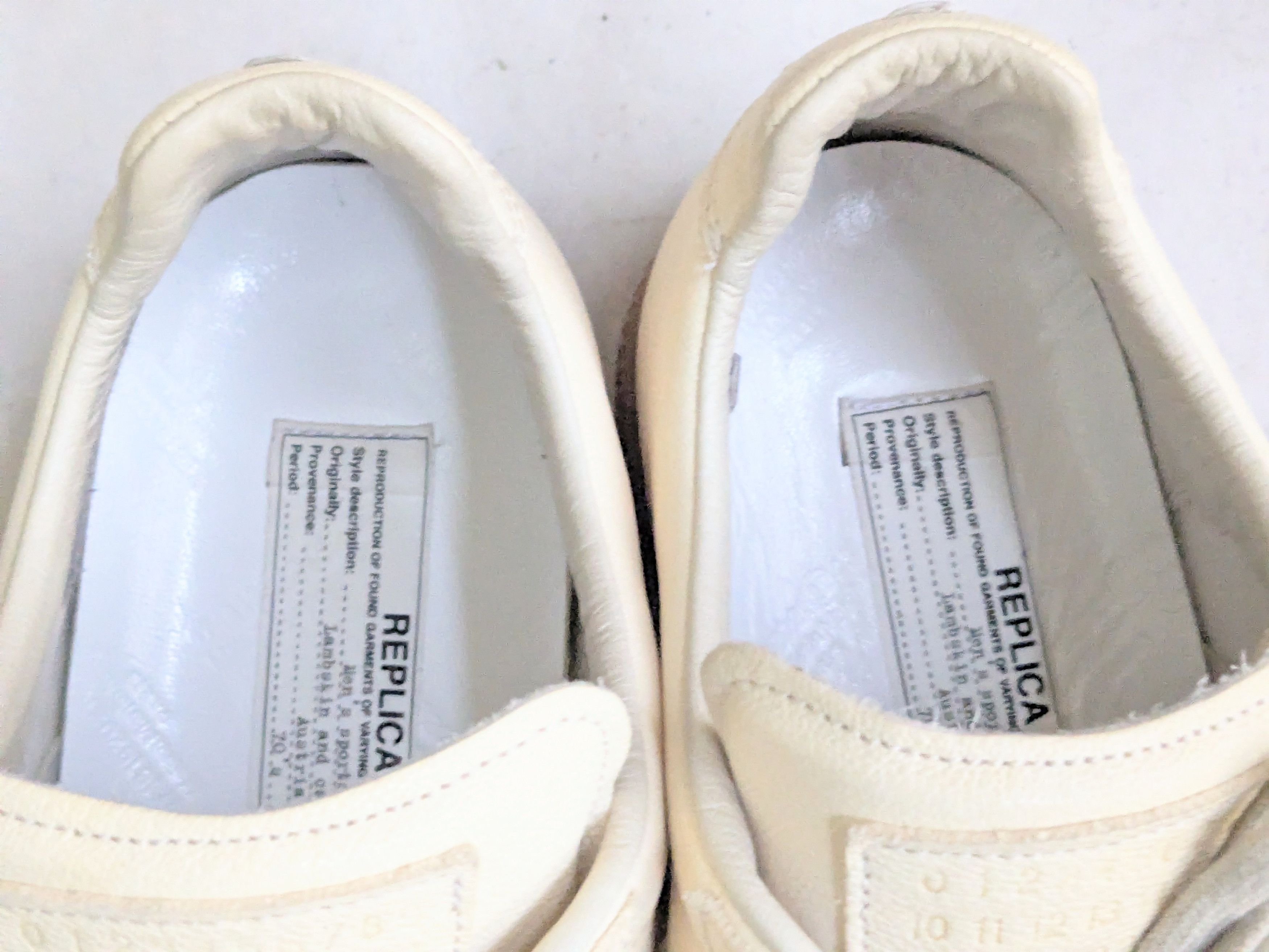 Maison Margiela Maison Margiela Replica GAT Beige Gum 10 43 Low Tops Size US 10 / EU 43 - 12 Thumbnail