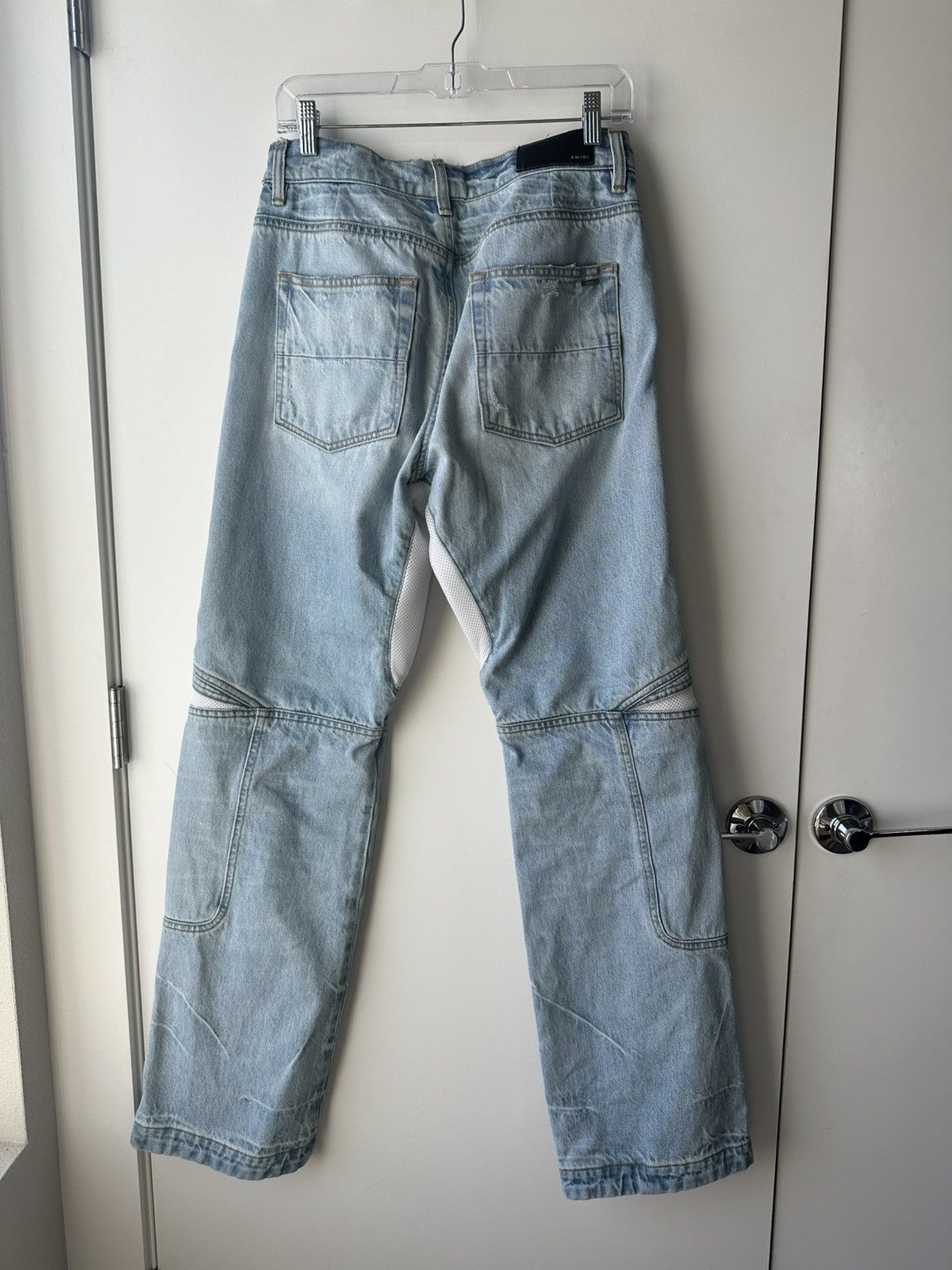 Amiri AMIRI MX3 MOTOCYLE FLARE JEAN Size US 30 / EU 46 - 6 Thumbnail