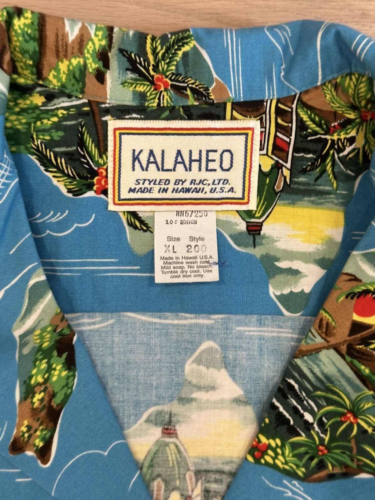 Kalaheo Vintage Kalaheo Hawaiian Shirt Island Surfing Theme XL Size US XL / EU 56 / 4 - 5 Thumbnail