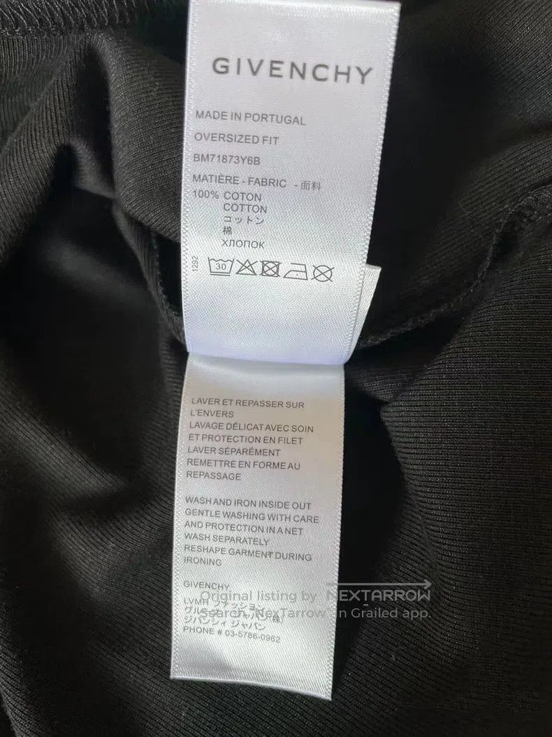Givenchy Givenchy Short Sleeve T-Shirt Size US S / EU 44-46 / 1 - 9 Thumbnail