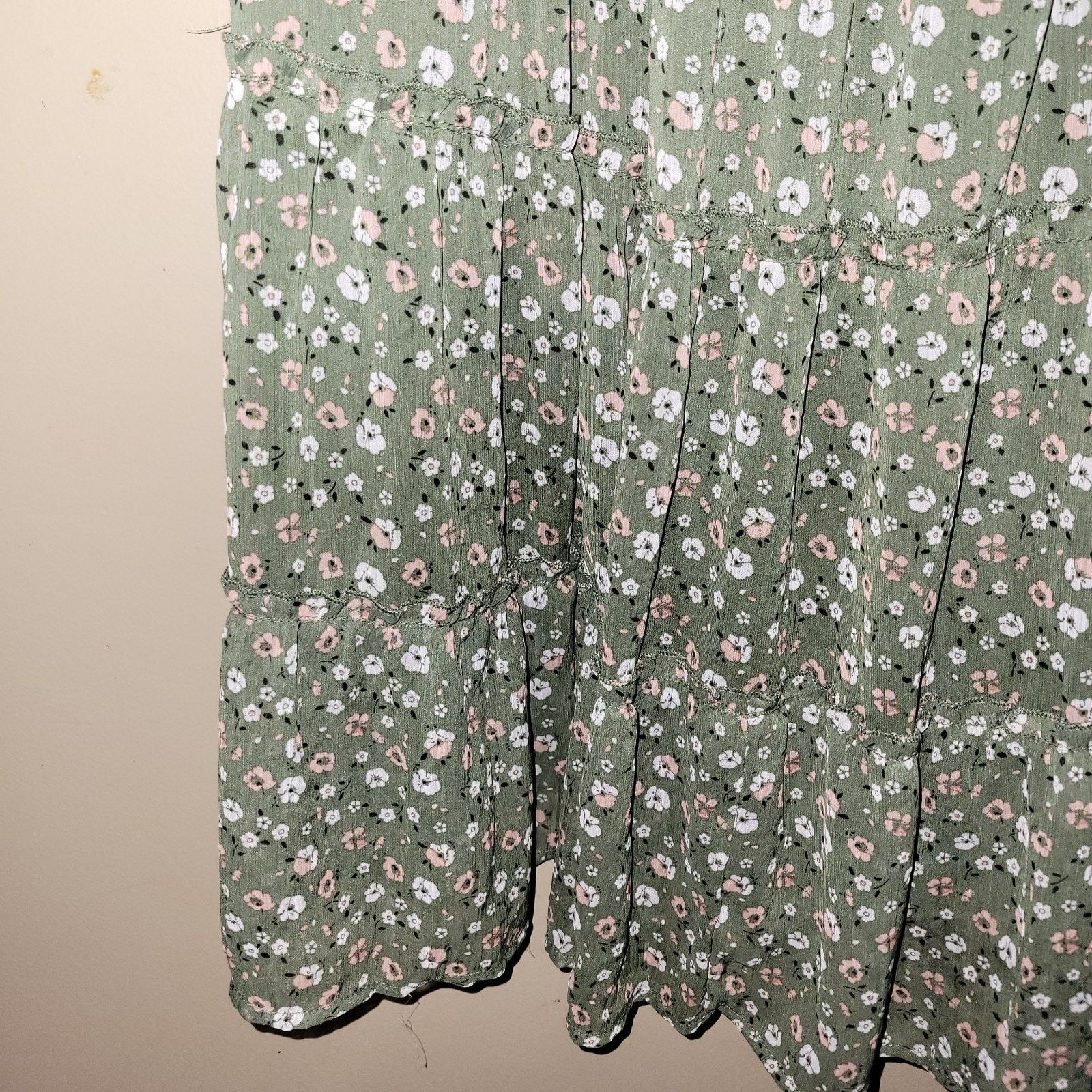 & Other Stories Trixxi Floral Thin Cottage Smocked Dress 3Xl Puff Sleeve Size 3XL / US 20-22 - 10 Thumbnail