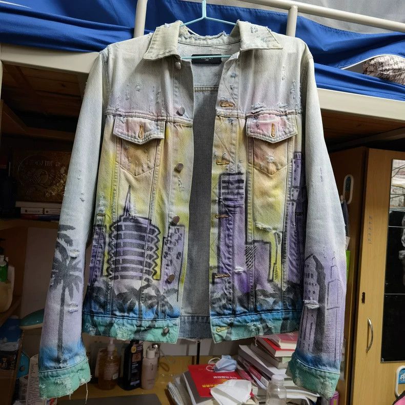 Amiri Amiri Metropolitan Denim Jacket-2506 Size US L / EU 52-54 / 3 - 1 Thumbnail
