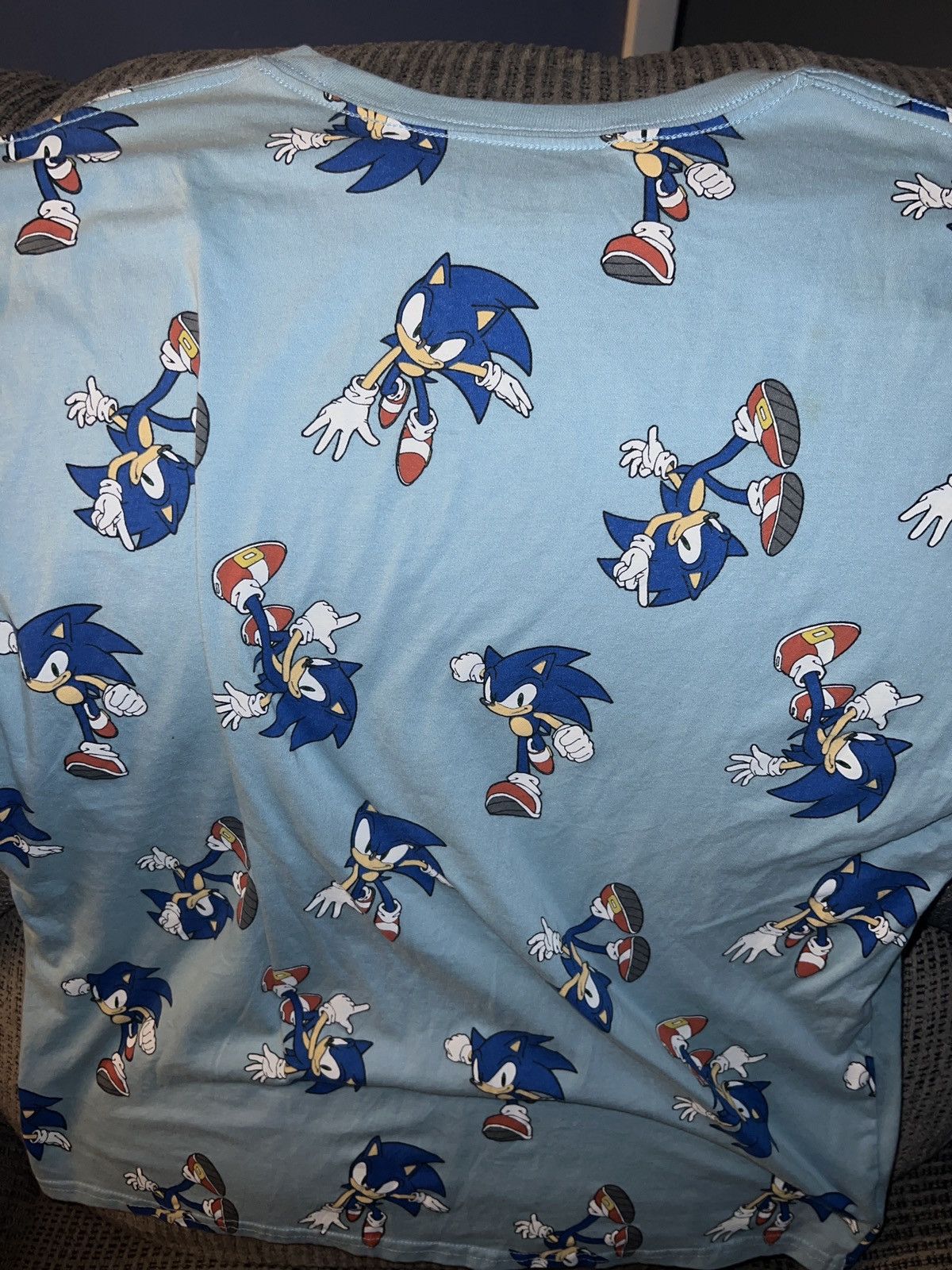 Hypebeast Sega Sonic The Hedgehog All-Over Tee Size US L / EU 52-54 / 3 - 4 Thumbnail