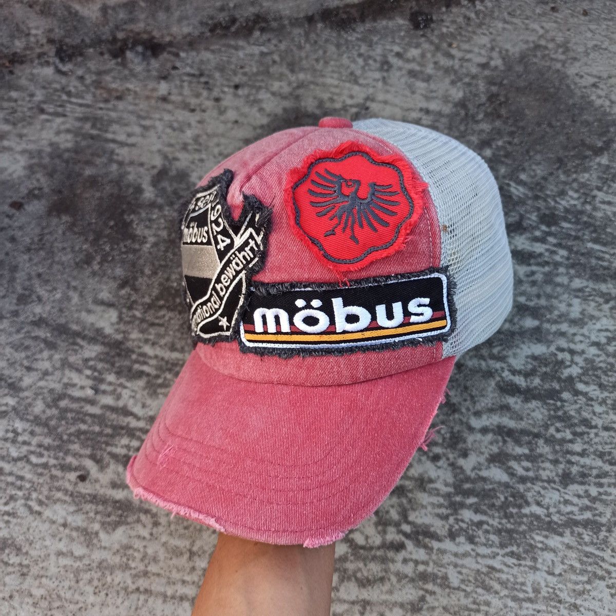 Other SICK,, mobus patchwork trucker hat Size ONE SIZE - 2 Thumbnail