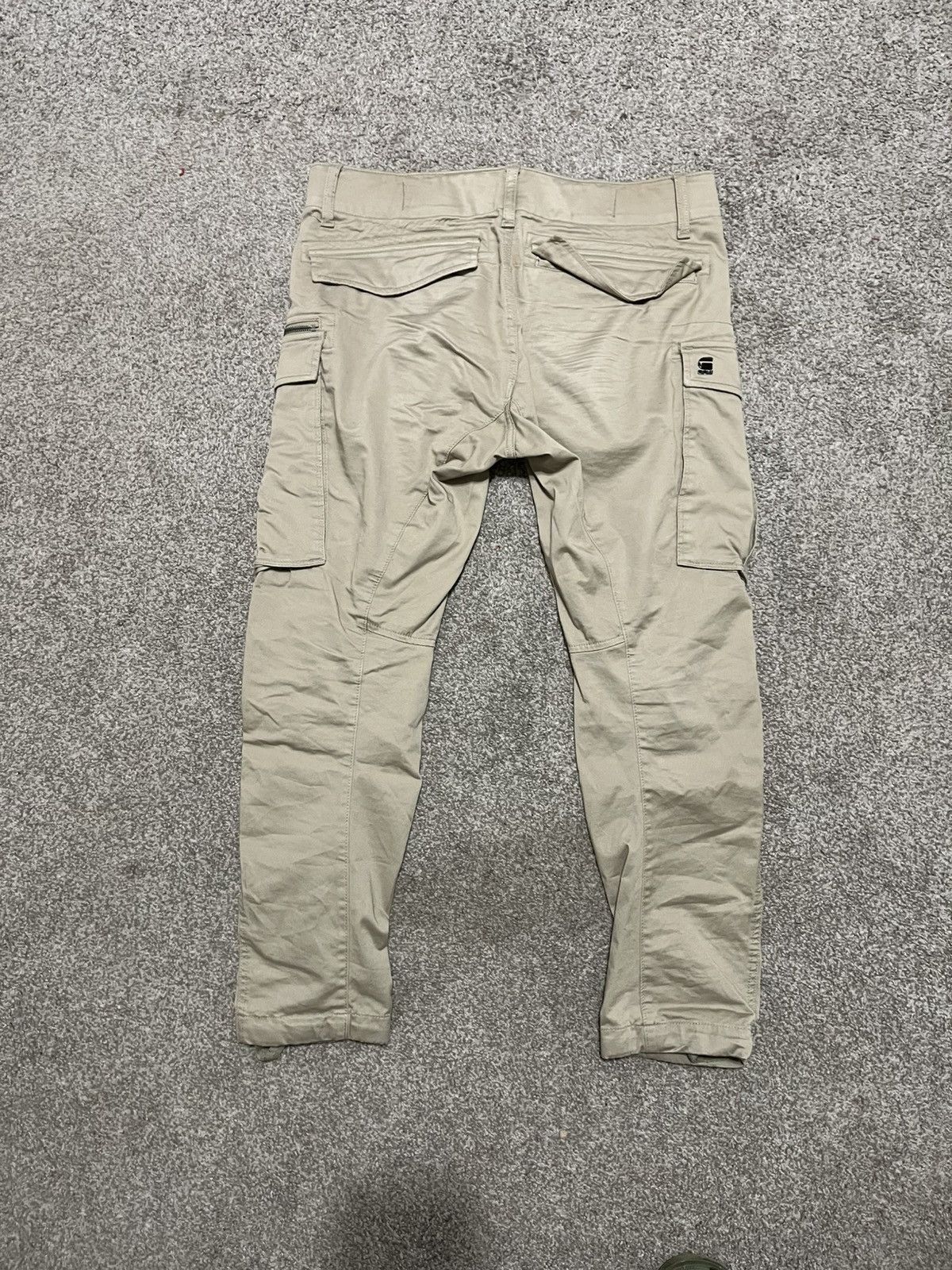 G-Star G Star Raw Khaki Cargos Size US 32 / EU 48 - 4 Thumbnail