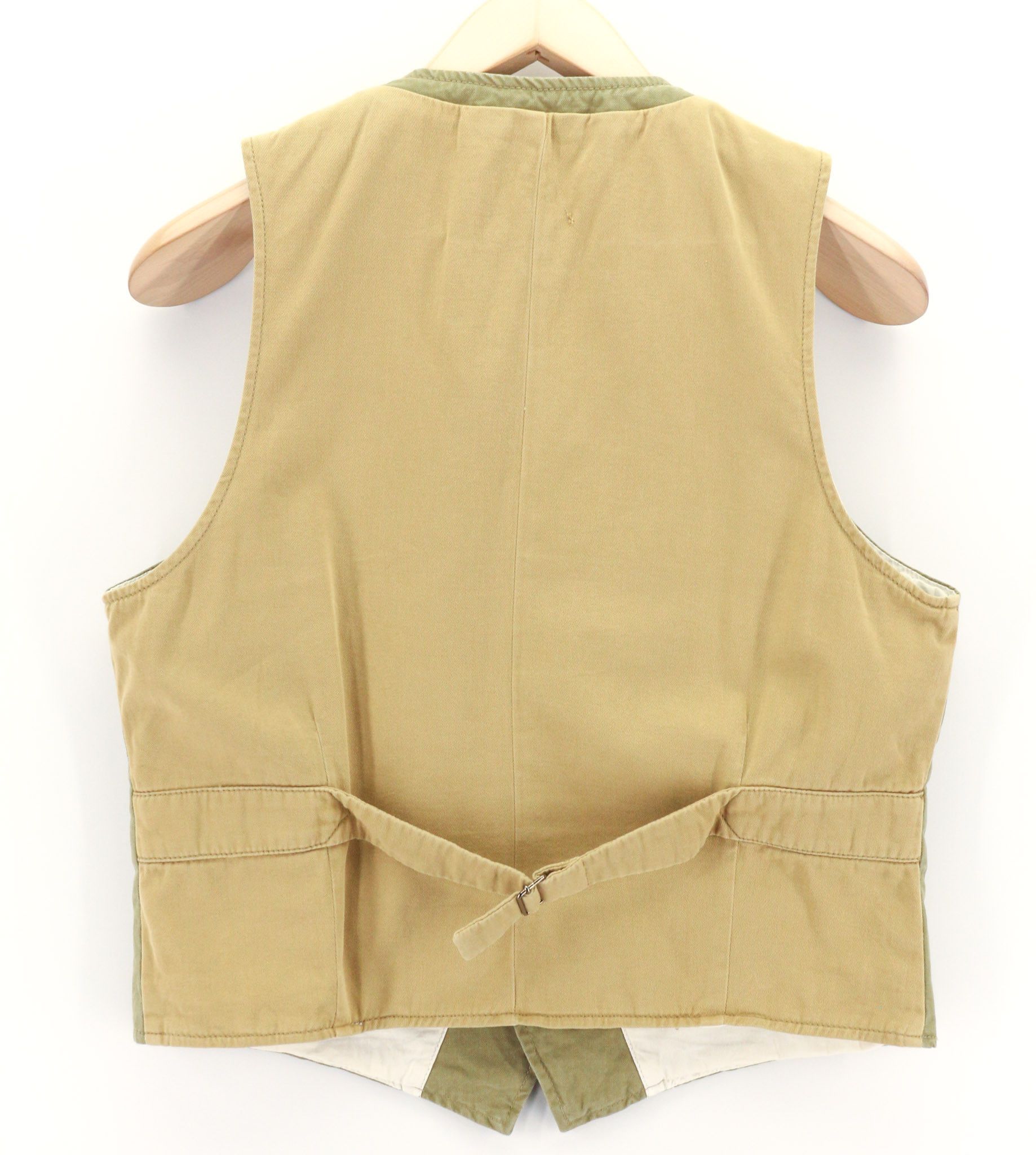 Nudie Jeans GUSTAV M Beech Green Organic Vest 80719 Size US M / EU 48-50 / 2 - 2 Thumbnail