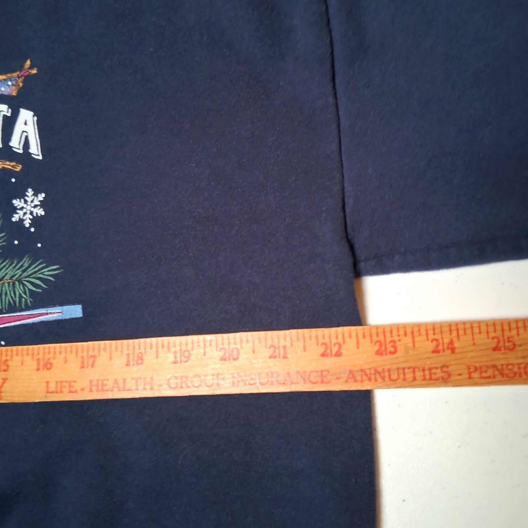 Jerzees VINTAGE Jerzees NuBlend Minnesota Sweatshirt L Men Blue Crewneck Winter Wonderland Snow Cabin Nature Pullover Graphic Size US L / EU 52-54 / 3 - 6 Thumbnail