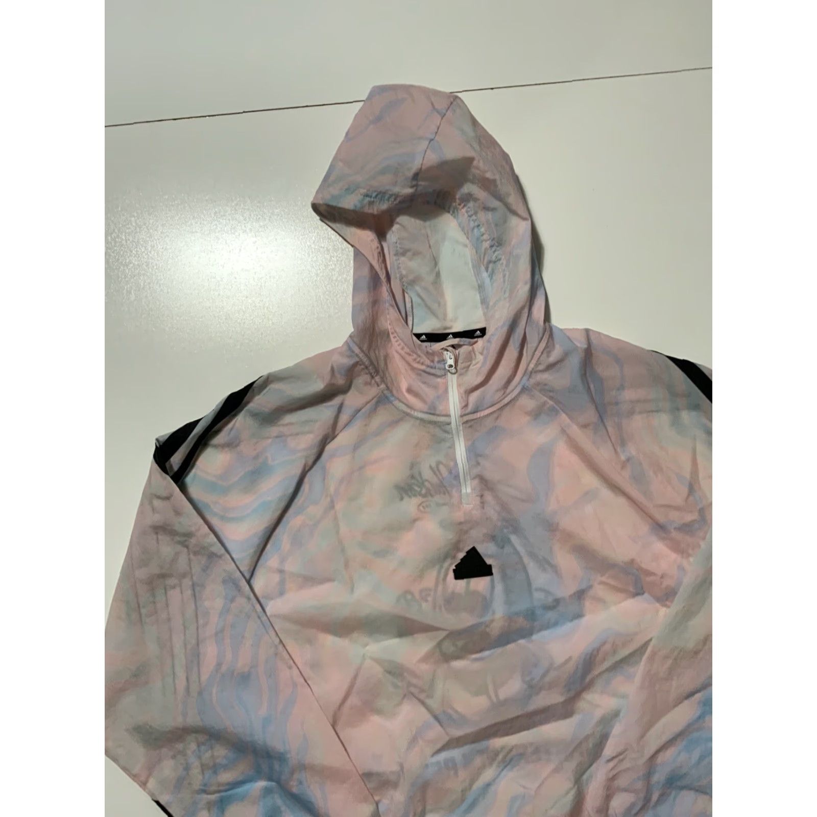 Adidas Adidas Steve Clarkson Quarterback Retreat Football Tie Dye Windbreaker 2PC Set Men M/L Multicolor Hoodie Jacket Shorts Activewear Holiday Decade 90s? Size US M / EU 48-50 / 2 - 3 Thumbnail