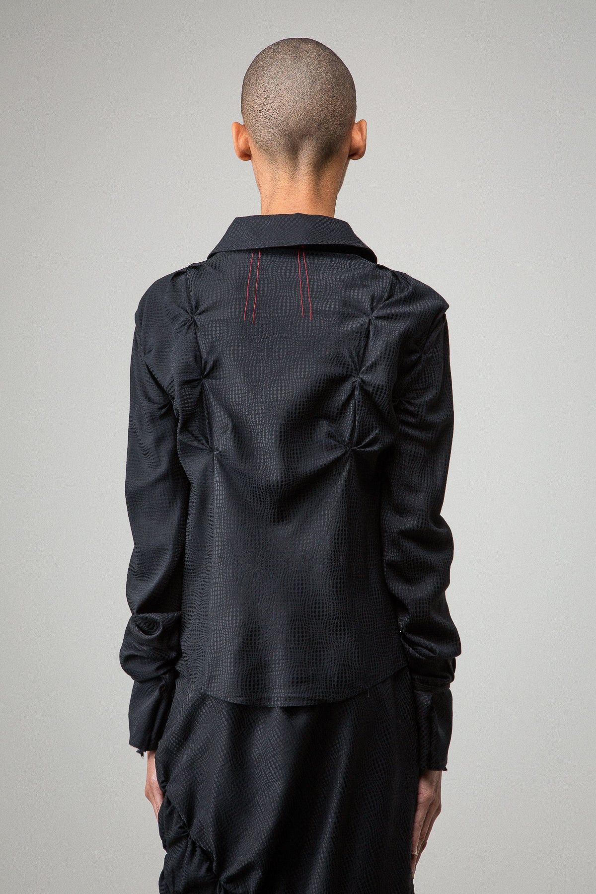 RUIbuilt $820 Rui Silk Long Sleeve Shirt Size M / US 6-8 / IT 42-44 - 2 Thumbnail
