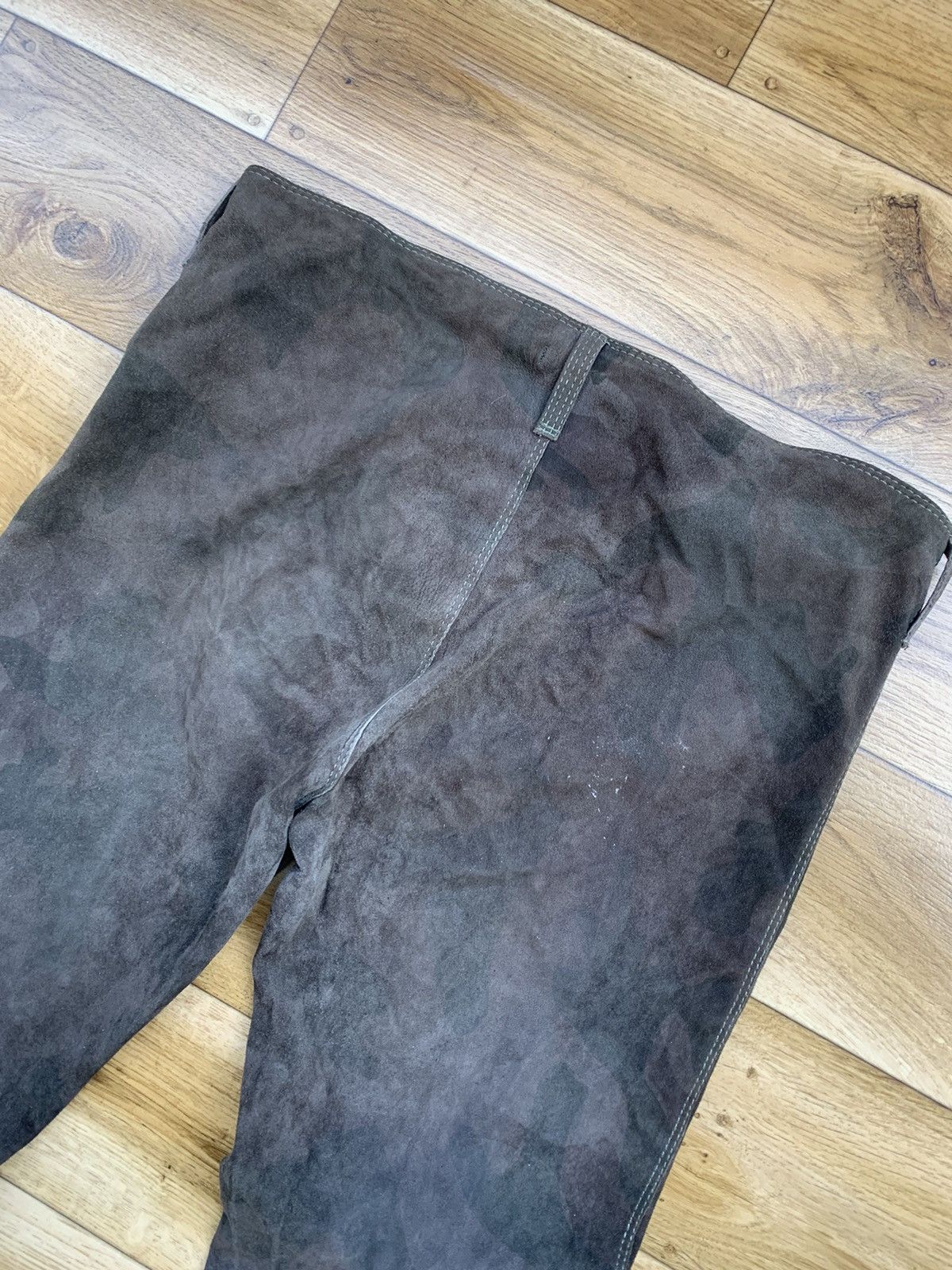 Vintage Leather Pants Italy Design