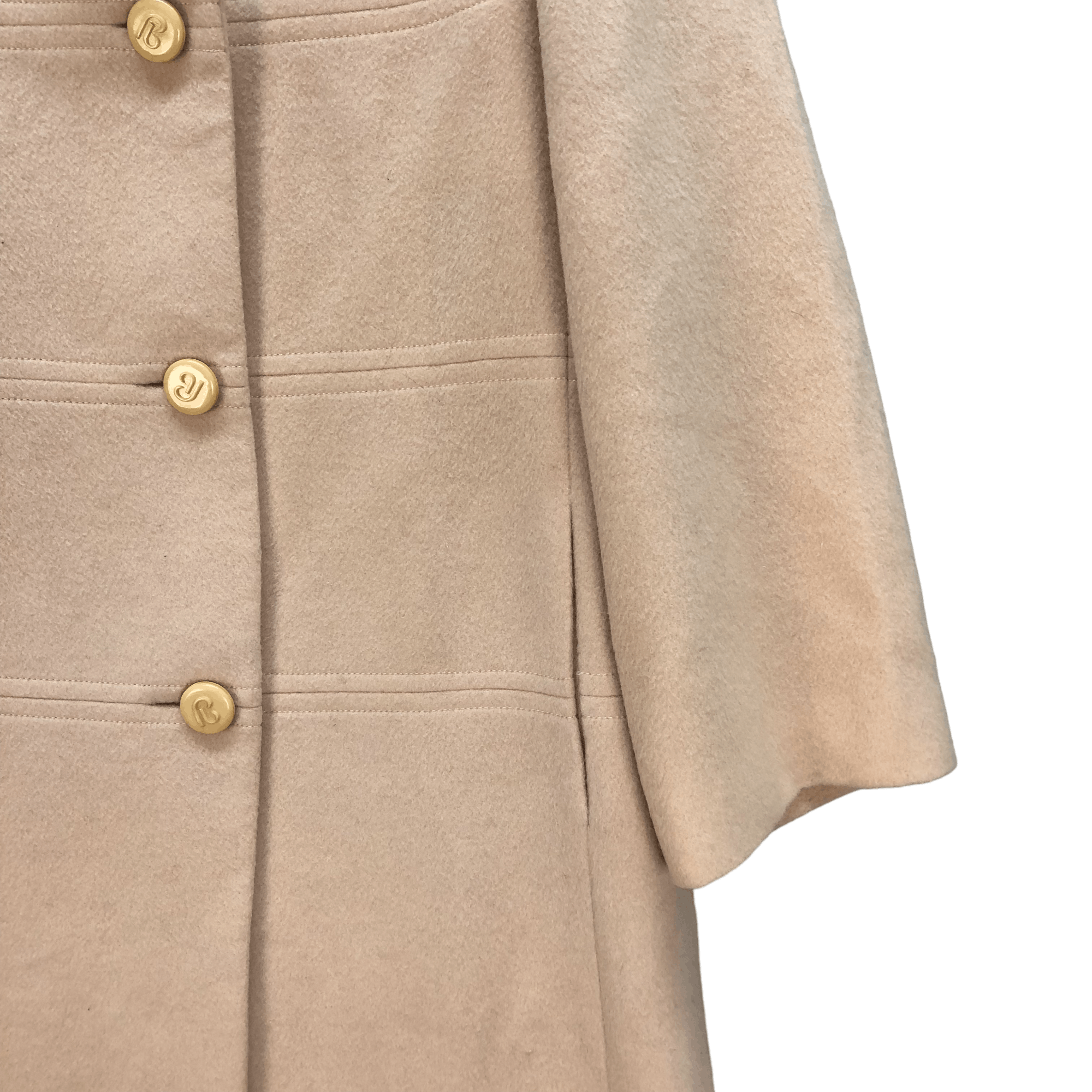 Pierre Balmain PIERRE BALMAIN PARIS-TOKYO WOOL LONG COAT #6843-87 Size S / US 4 / IT 40 - 5 Thumbnail