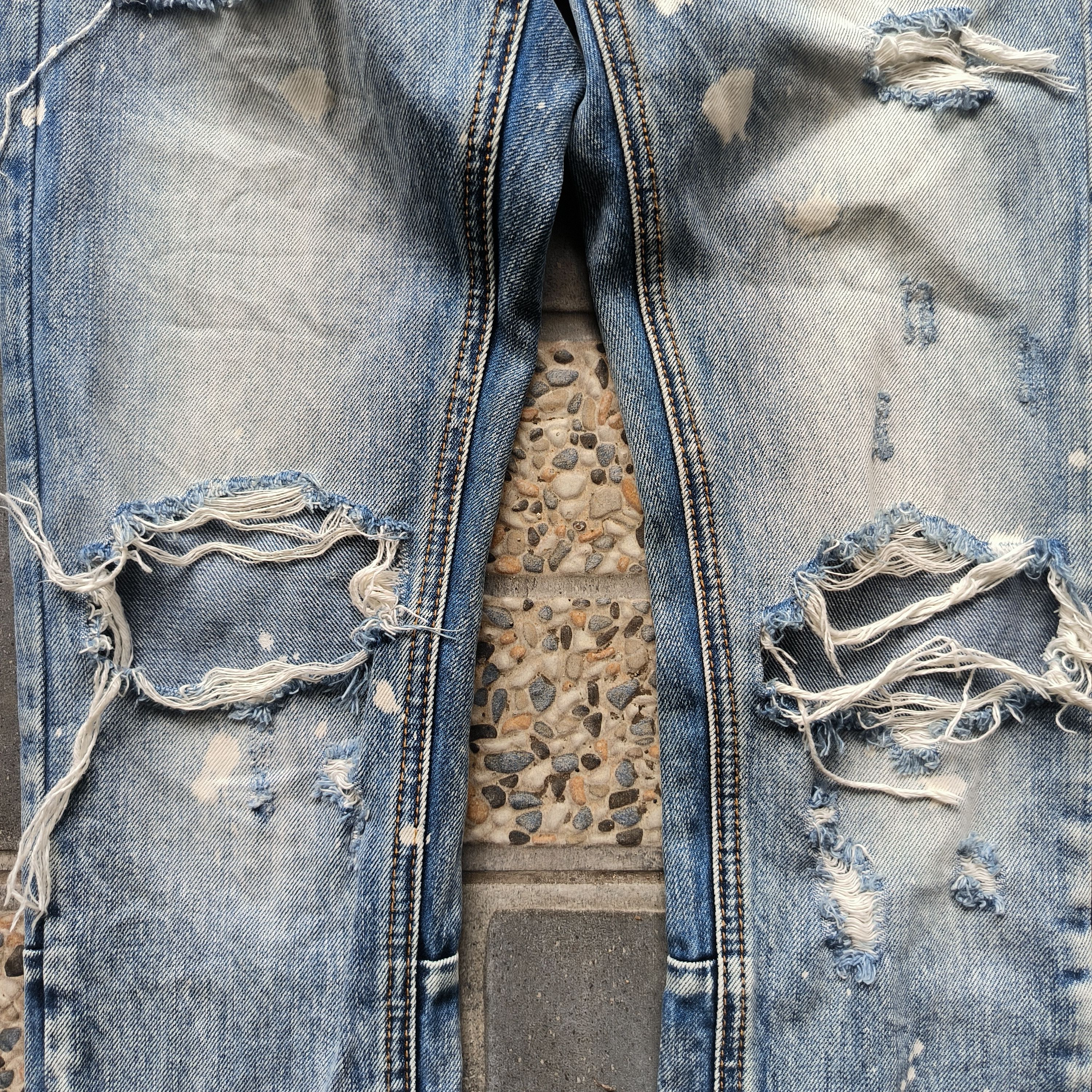 MNML MNML Distressed Jeans Size US 28 / EU 44 - 3 Thumbnail