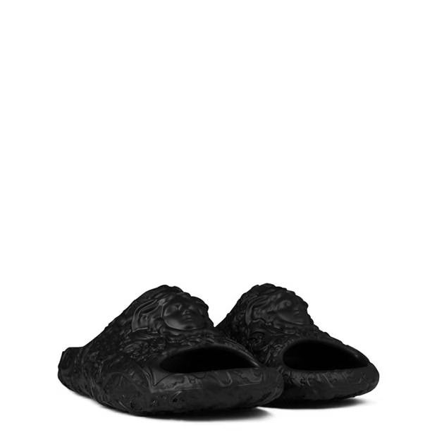 Versace o1g2r1mq0824 Medusa Dimension Sliders in Black Size US 9 / EU 42 - 3 Thumbnail