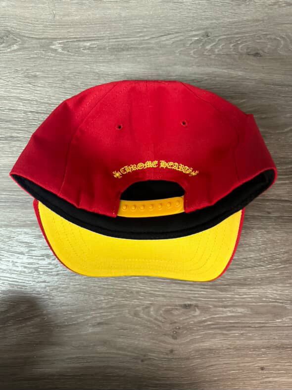 Chrome Hearts Red Chrome hearts hat Size ONE SIZE - 2 Thumbnail