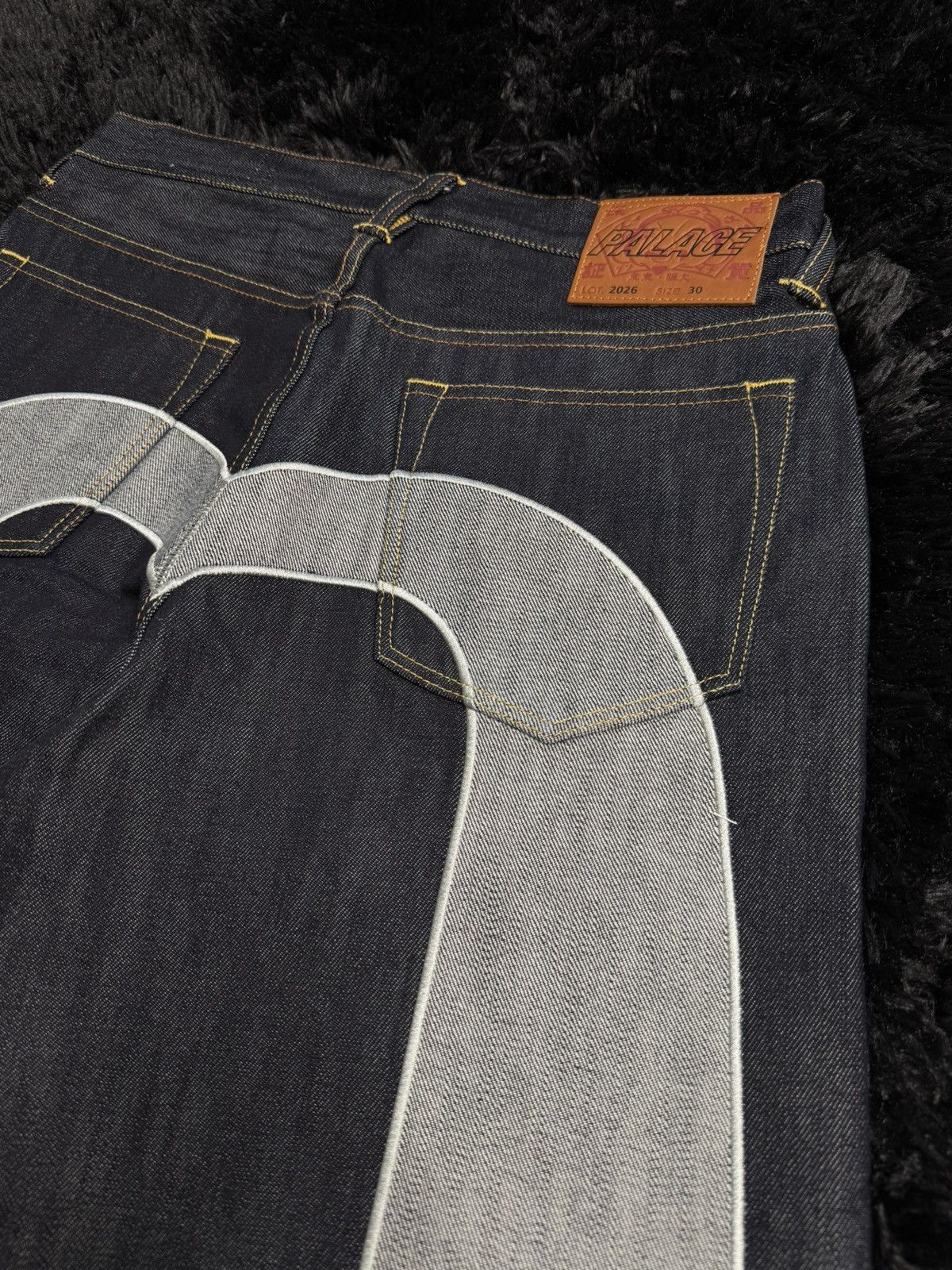 Evisu × Palace Palace x Evisu P90 Indigo Denim Size US 30 / EU 46 - 3 Thumbnail