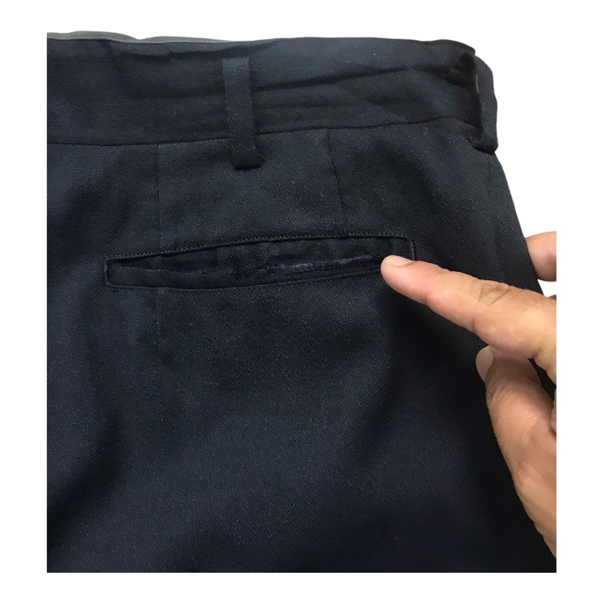 Comme des Garcons × Comme des Garcons Homme AD1990 Comme Des Garcon Wool Pant Size US 30 / EU 46 - 6 Thumbnail