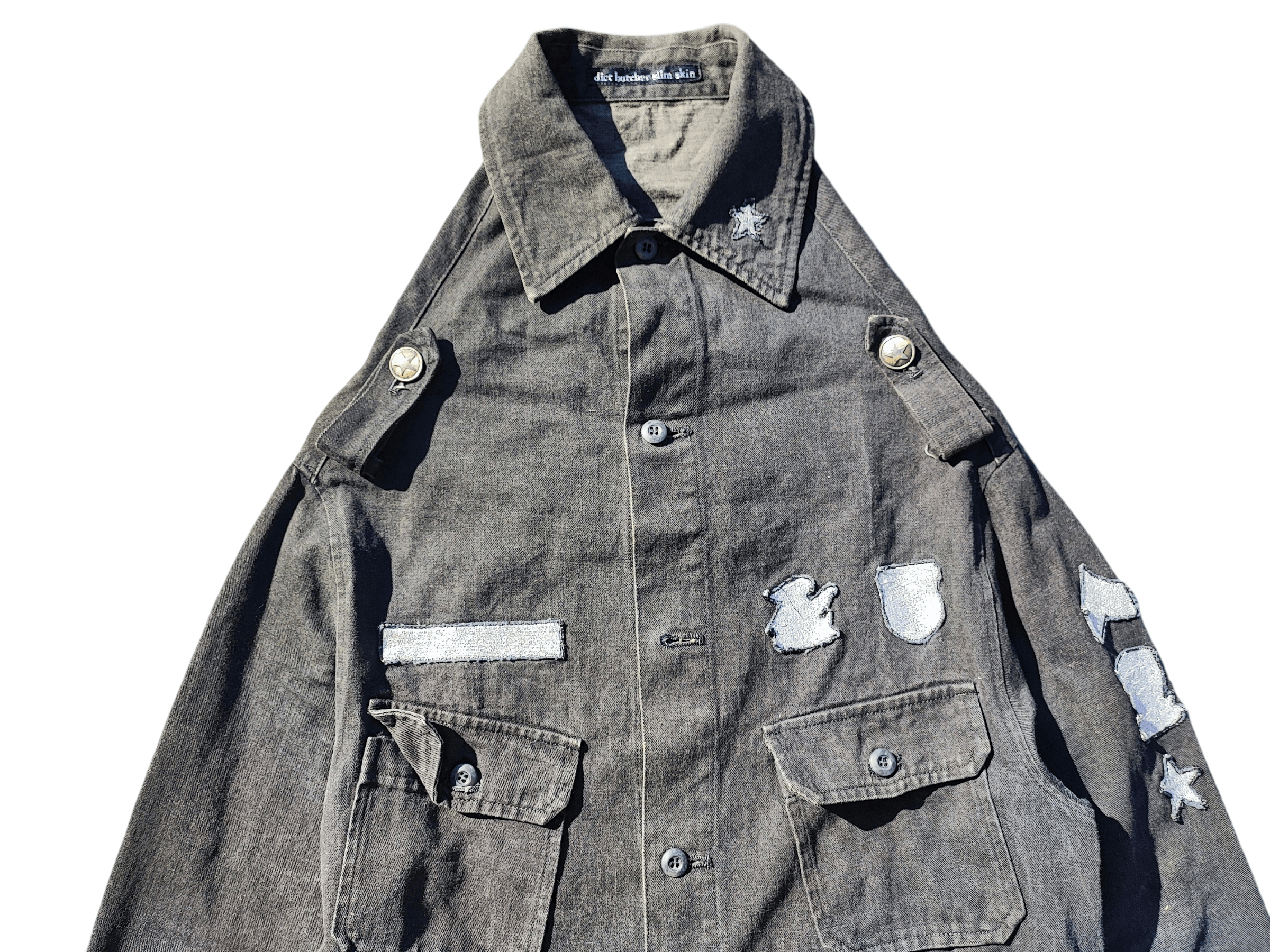Diet Butcher Slim Skin Archived Diet Butcher Slim Skin Military Jacket High Collar Size US M / EU 48-50 / 2 - 3 Thumbnail