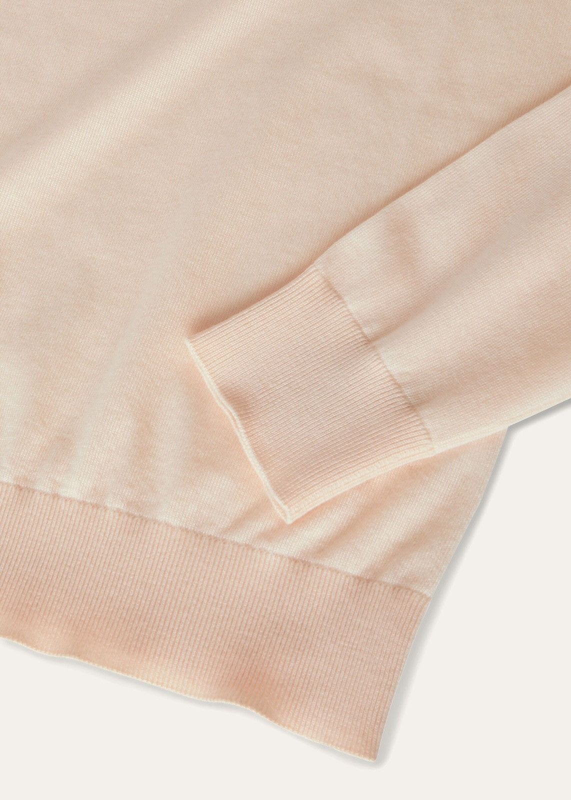 Loro Piana o1srvl11e0824 Piuma Cashmere Crewneck Sweater in Light Pink Size M / US 6-8 / IT 42-44 - 4 Thumbnail