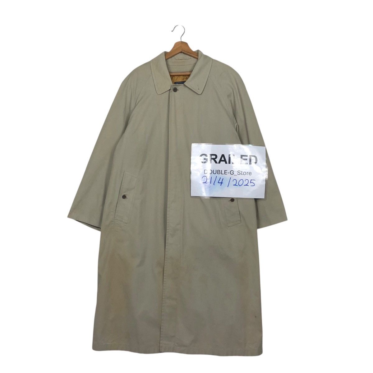 Burberry 📌Vintage Long Jacket Burberrys Nova Check Blanket Tartan Size US M / EU 48-50 / 2 - 1 Thumbnail