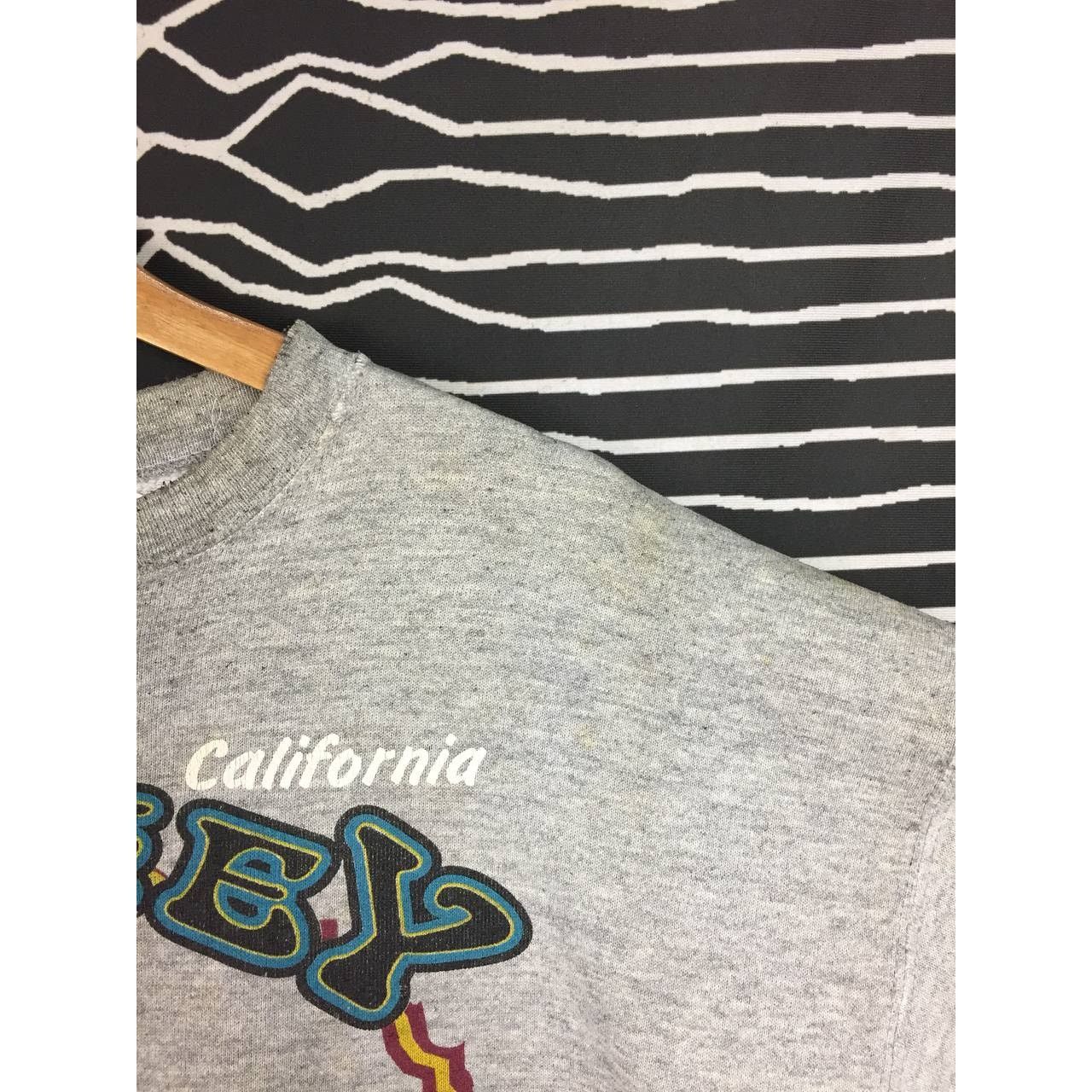 Cartoon Network × Mickey Mouse × Vintage Vtg 90s Distressed Mickey Mouse Mountain Bike Sweatshirt Size US L / EU 52-54 / 3 - 5 Thumbnail