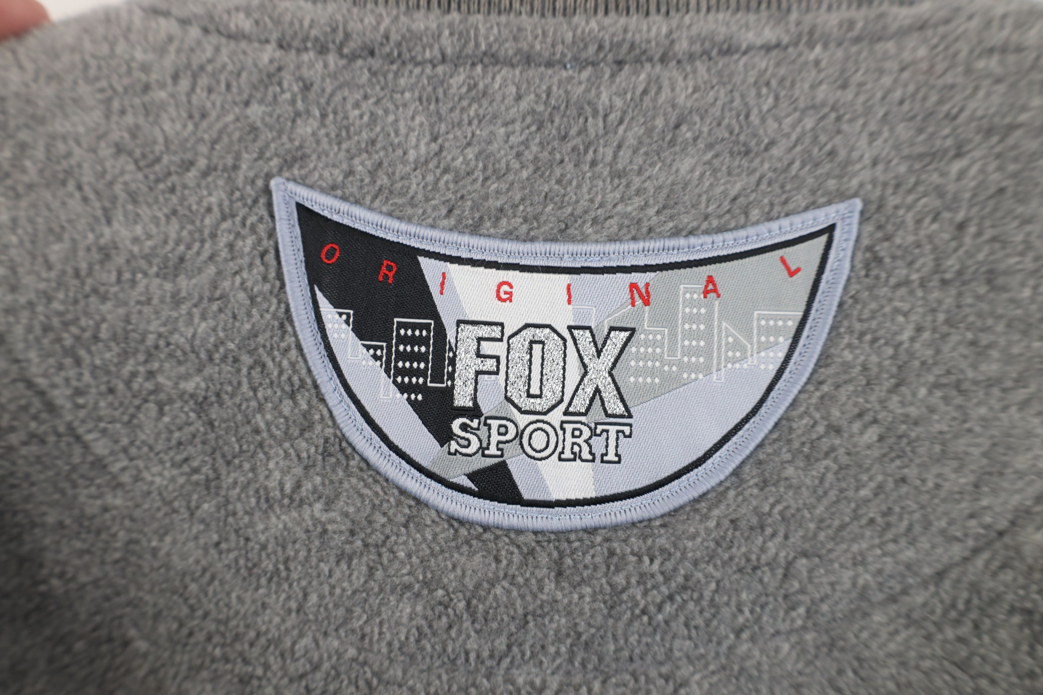 Vintage Vintage 90s Fox Sports Football Fleece Crewneck Sweater Size US XL / EU 56 / 4 - 12 Thumbnail