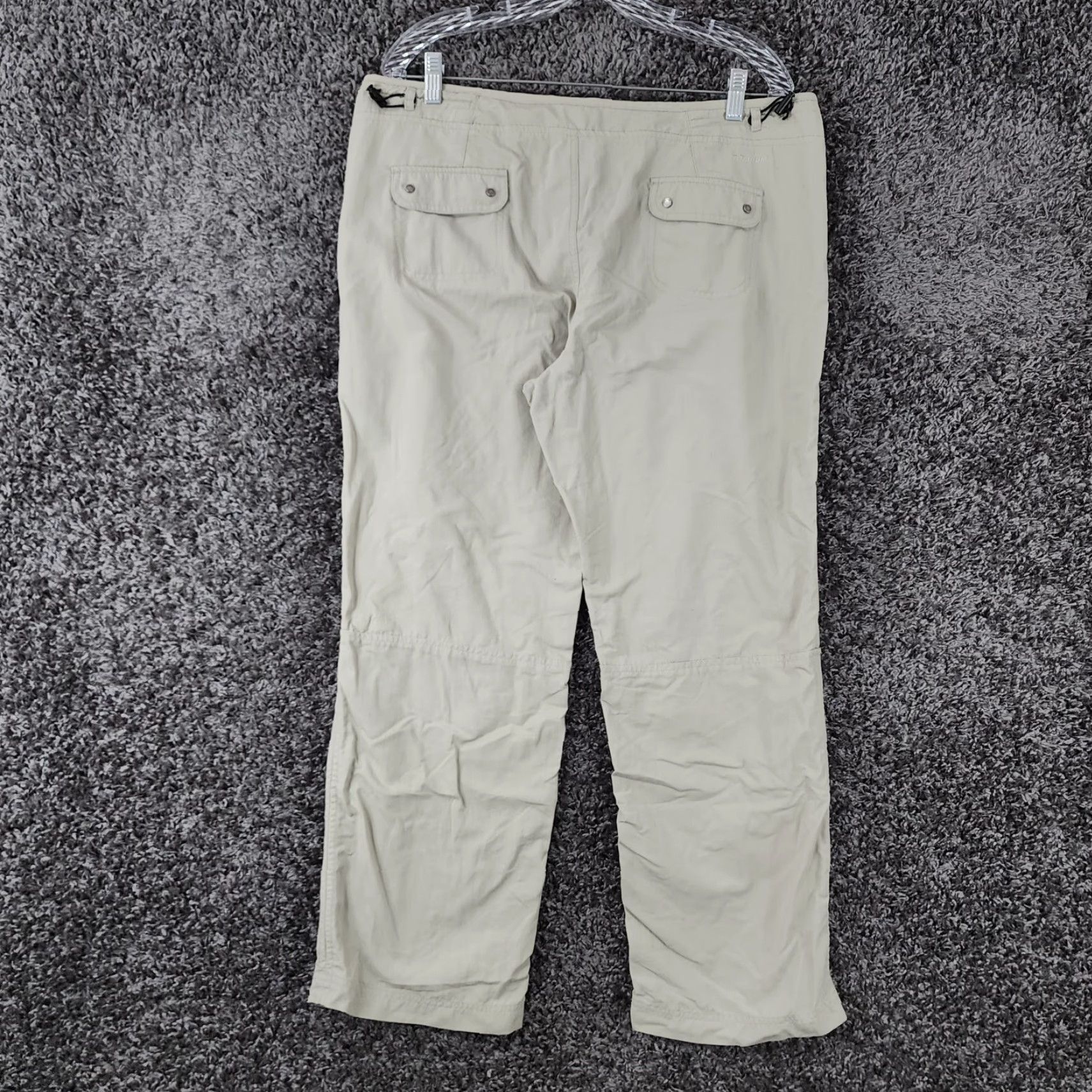 Vintage VINTAGE Columbia Nylon Pants Womens 14 Short Outdoor Beige Chino Size 36" / US 14 / IT 50 - 6 Thumbnail