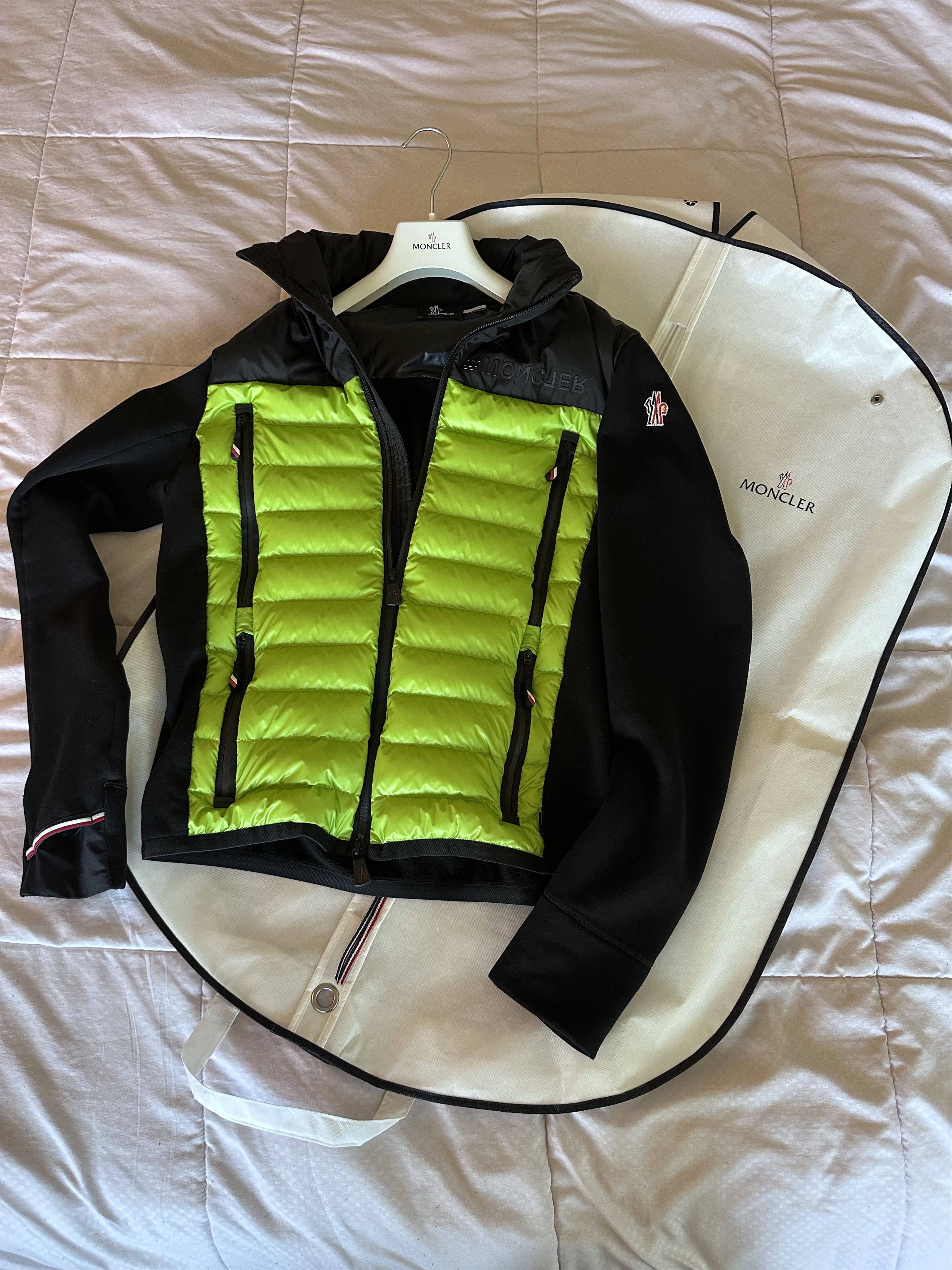 Moncler Grenoble PADDED POLARTEC ZIP-UP SWEATSHIRT MAGLIA CARDIGAN Size US S / EU 44-46 / 1 - 8 Thumbnail