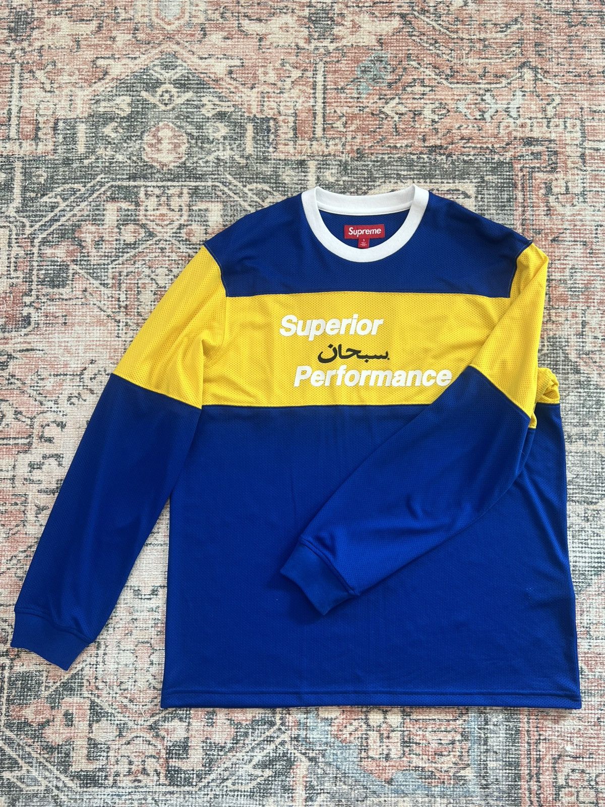 Supreme Supreme Superior Mesh Long Sleeve Tee - Small Size US S / EU 44-46 / 1 - 1 Thumbnail