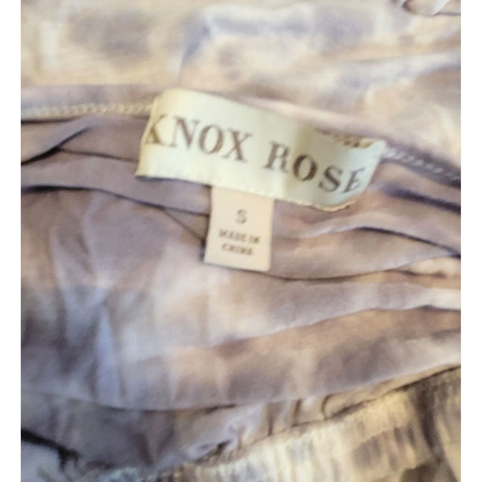 Vintage Knox Rose Tie Dye Midi Maxi Dress Casual Hippie Boho S Gray White Sleeveless Round Neck Pullover XS? Size S / US 4 / IT 40 - 5 Thumbnail