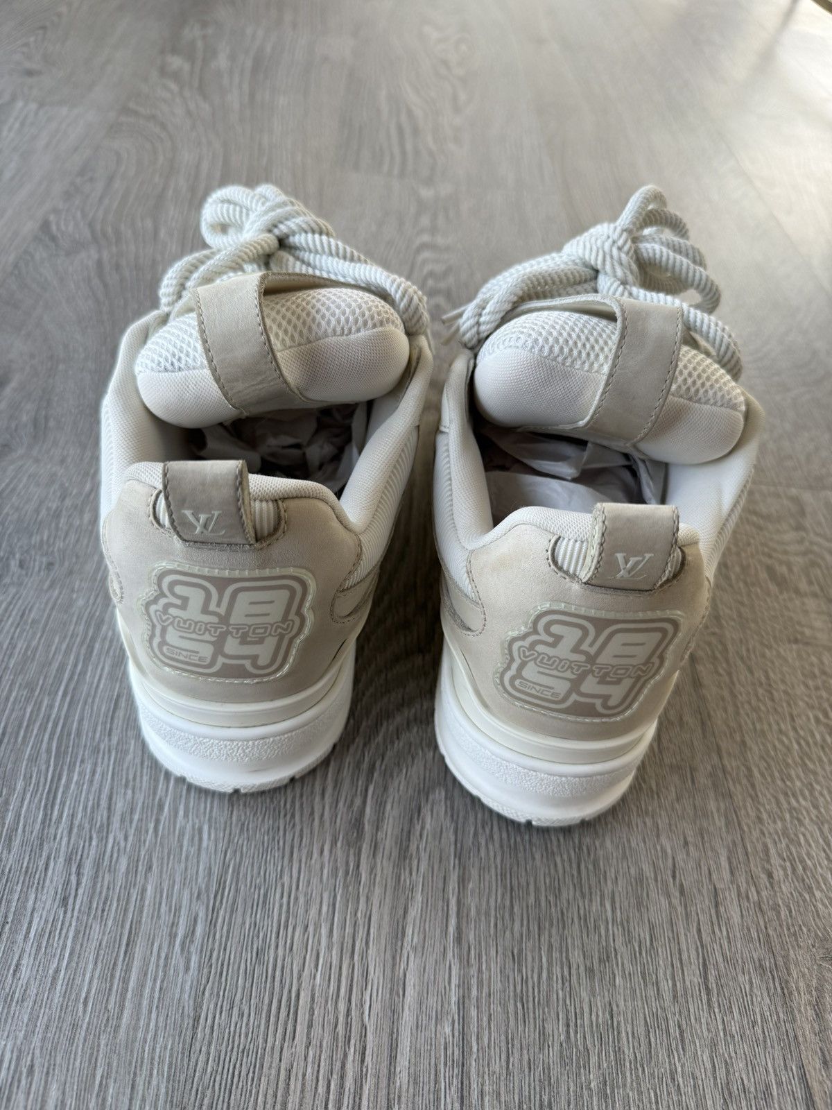 Louis Vuitton Louis Vuitton “LV Skate Sneaker” Beige Size US 8 / EU 41 - 3 Thumbnail
