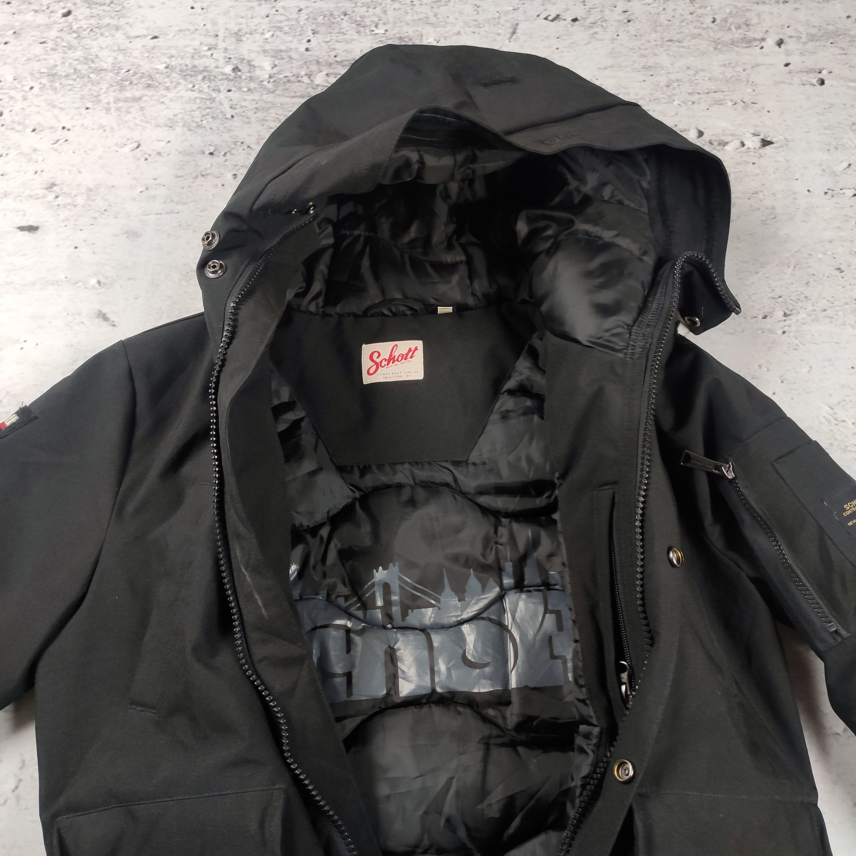 Schott Schott USA men down jacket aviator Size US M / EU 48-50 / 2 - 8 Thumbnail