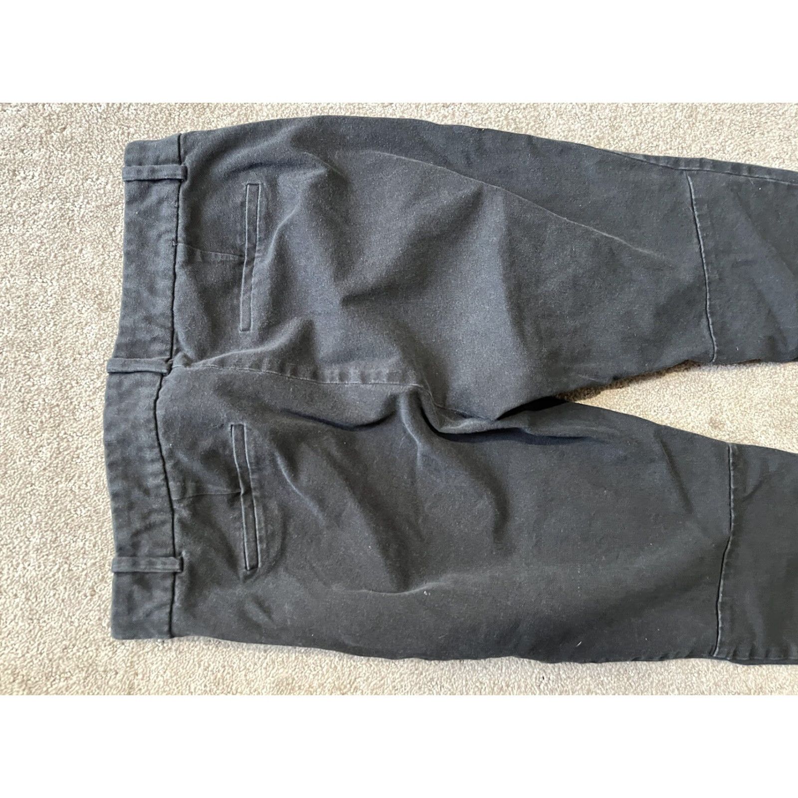 Vintage J. Crew Winnie Dress Pants Women's Size 8 Black Slimming Cotton Regular Fit Size 30" / US 8 / IT 44 - 4 Thumbnail
