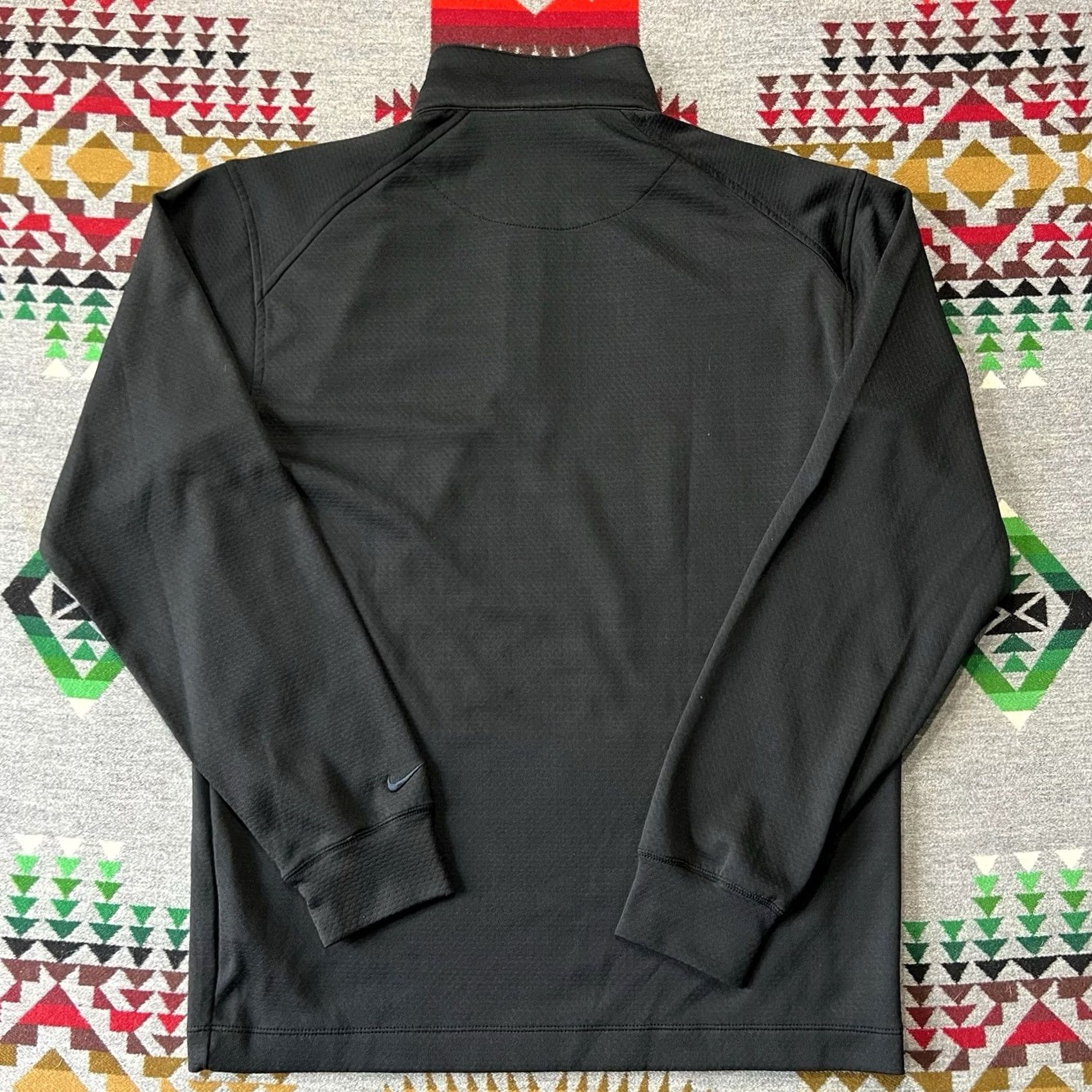 Nike Nike Dri-Fit Golf Pullover Mens Small Black 1/4 Zip Long Sleeve Stretch D1 Size US S / EU 44-46 / 1 - 2 Thumbnail