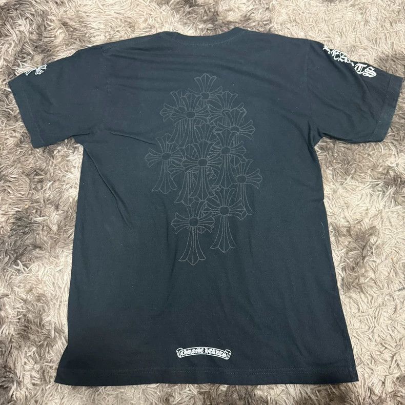 Chrome Hearts Chrome Hearts black darkcross full print pattern short sle Size US M / EU 48-50 / 2 - 2 Thumbnail