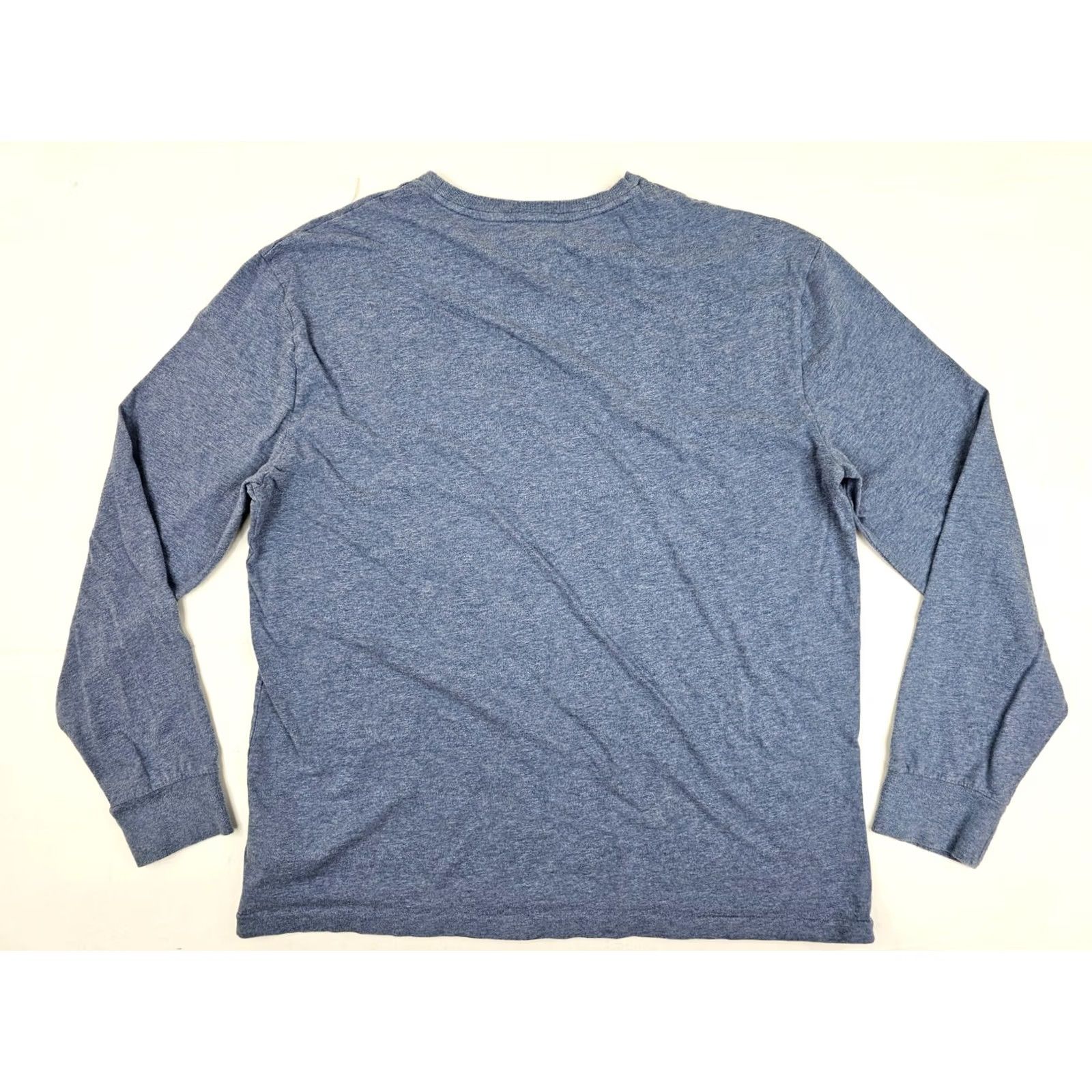 Polo Ralph Lauren Polo Ralph Lauren Classic Fit Long Sleeve Cotton Shirt Men L Heathered Blue Pony Size US L / EU 52-54 / 3 - 7 Thumbnail