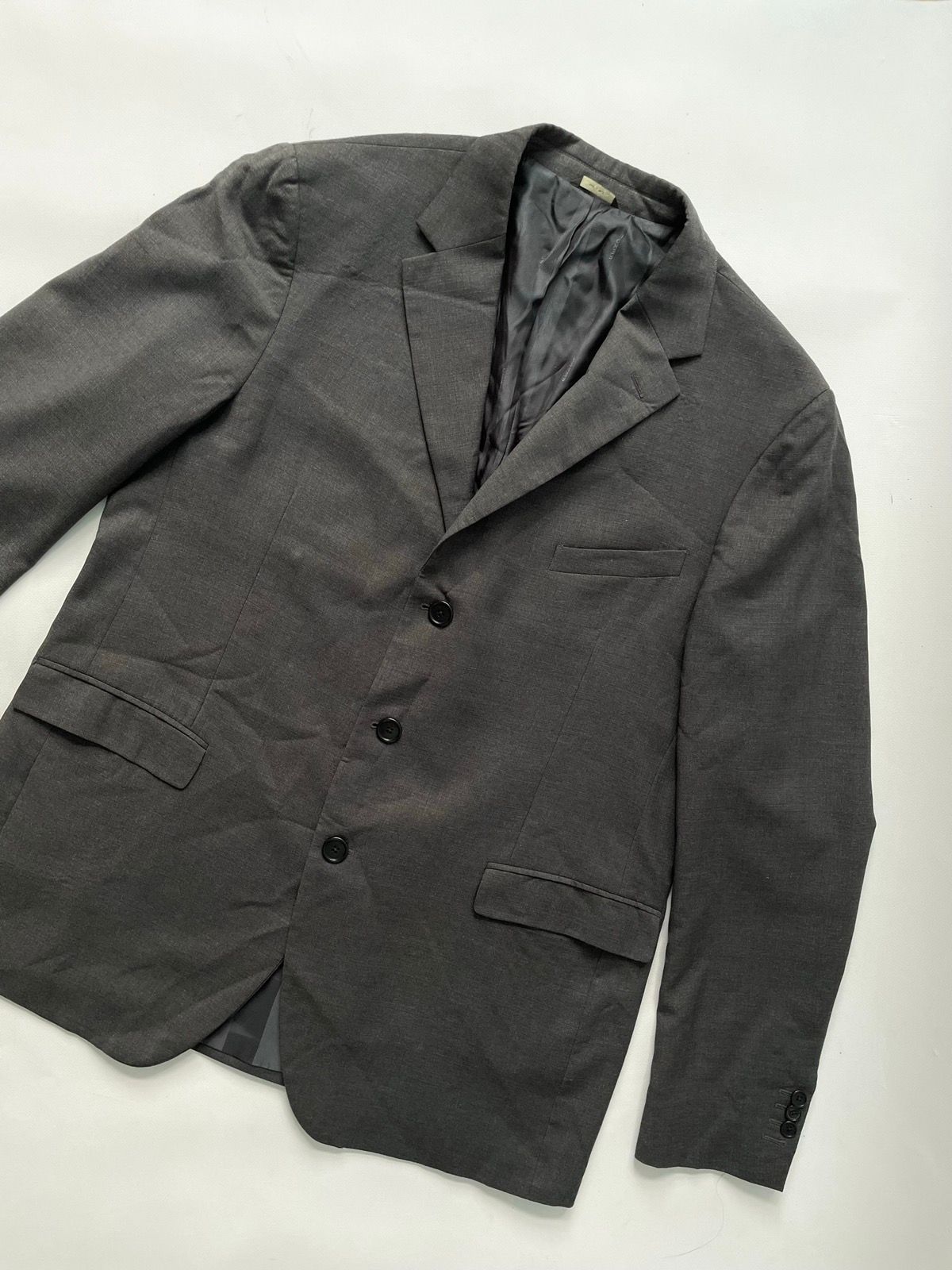 Pre-owned Fendi X Italian Designers Fendi Made In Italy Classic Blazer Size In Grey
