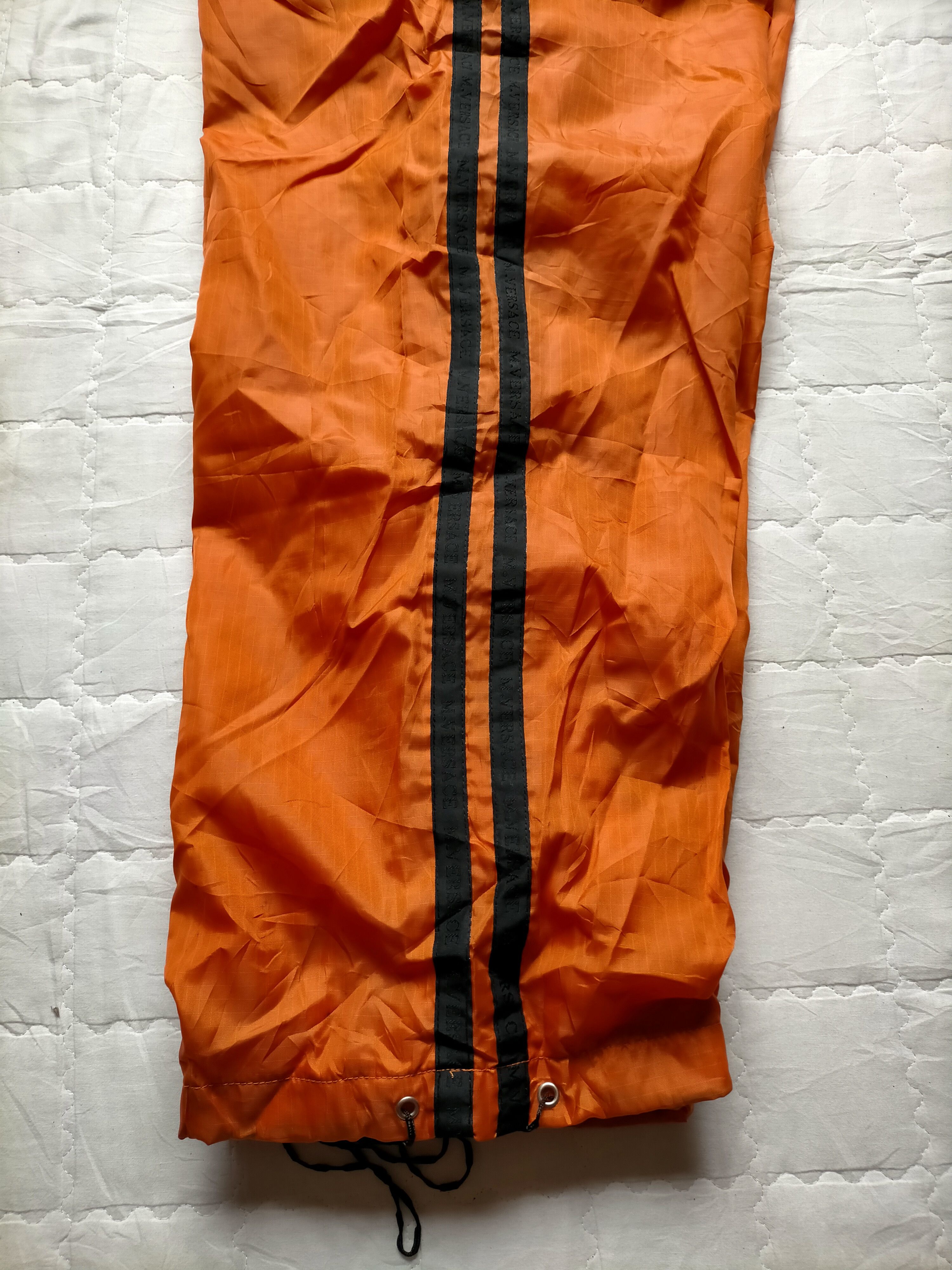 Versace Versace Side Tape Embroidered Nylon track Pants Size US 34 / EU 50 - 19 Thumbnail