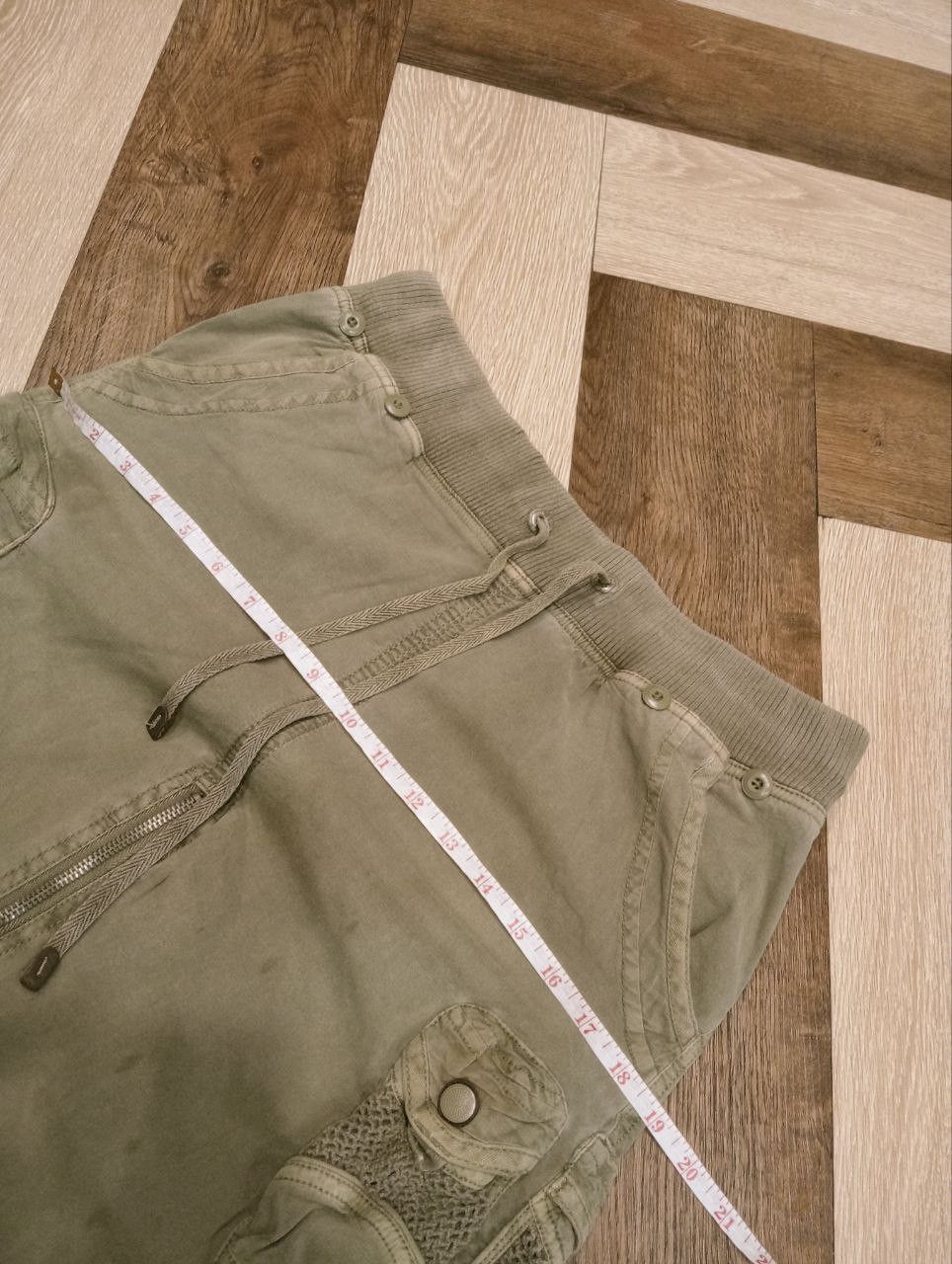 If Six Was Nine VINTAGE G.O.A MILITARY CARGO SKIRT Size 31" - 14 Thumbnail